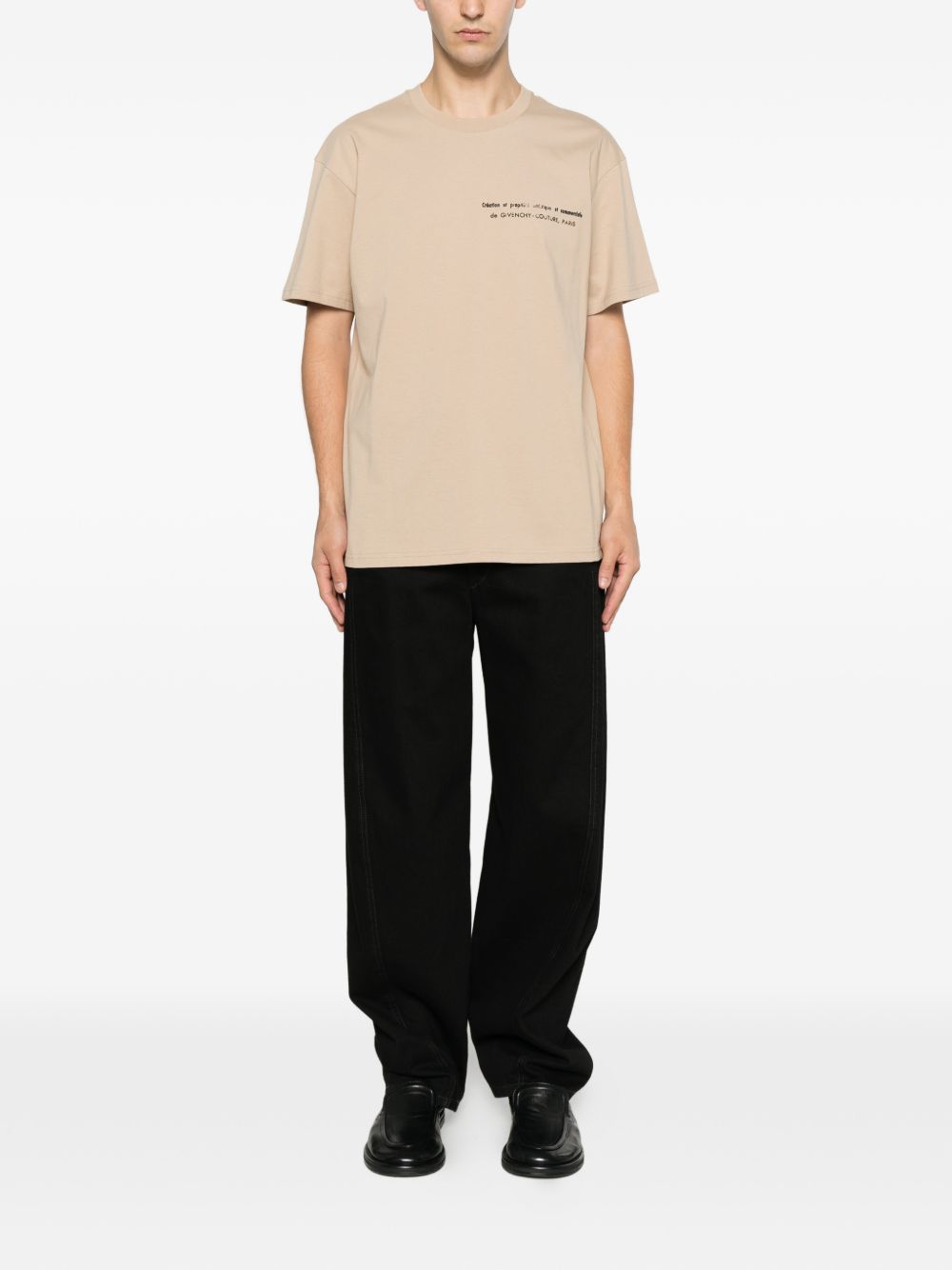 T-shirt in cotton with Archives print BM71NK3YUE 250 GIVENCHY