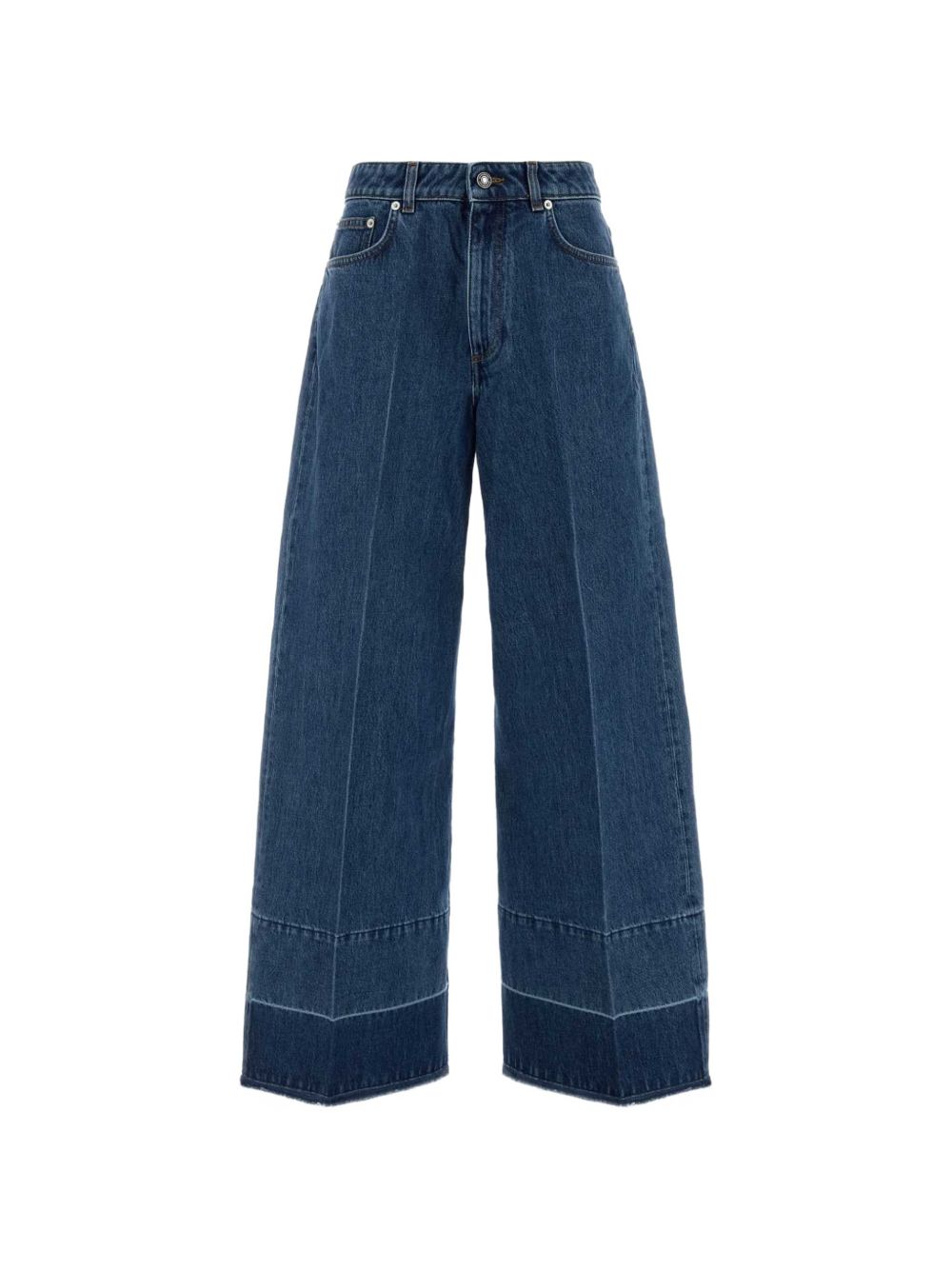 Medium blue wide leg jeans BW51BJ518U 420 GIVENCHY