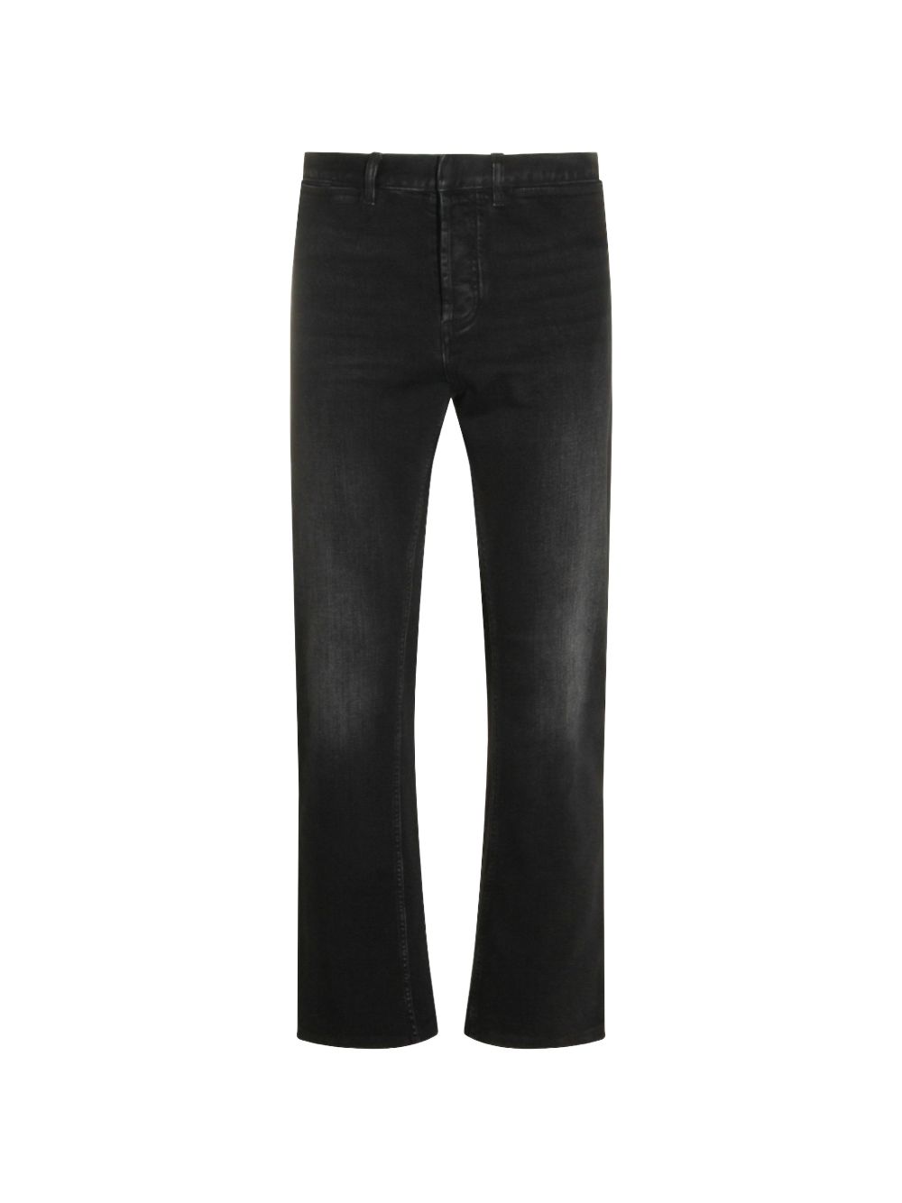 Cotton denim pants with Web 875555 XDDID1000 GUCCI