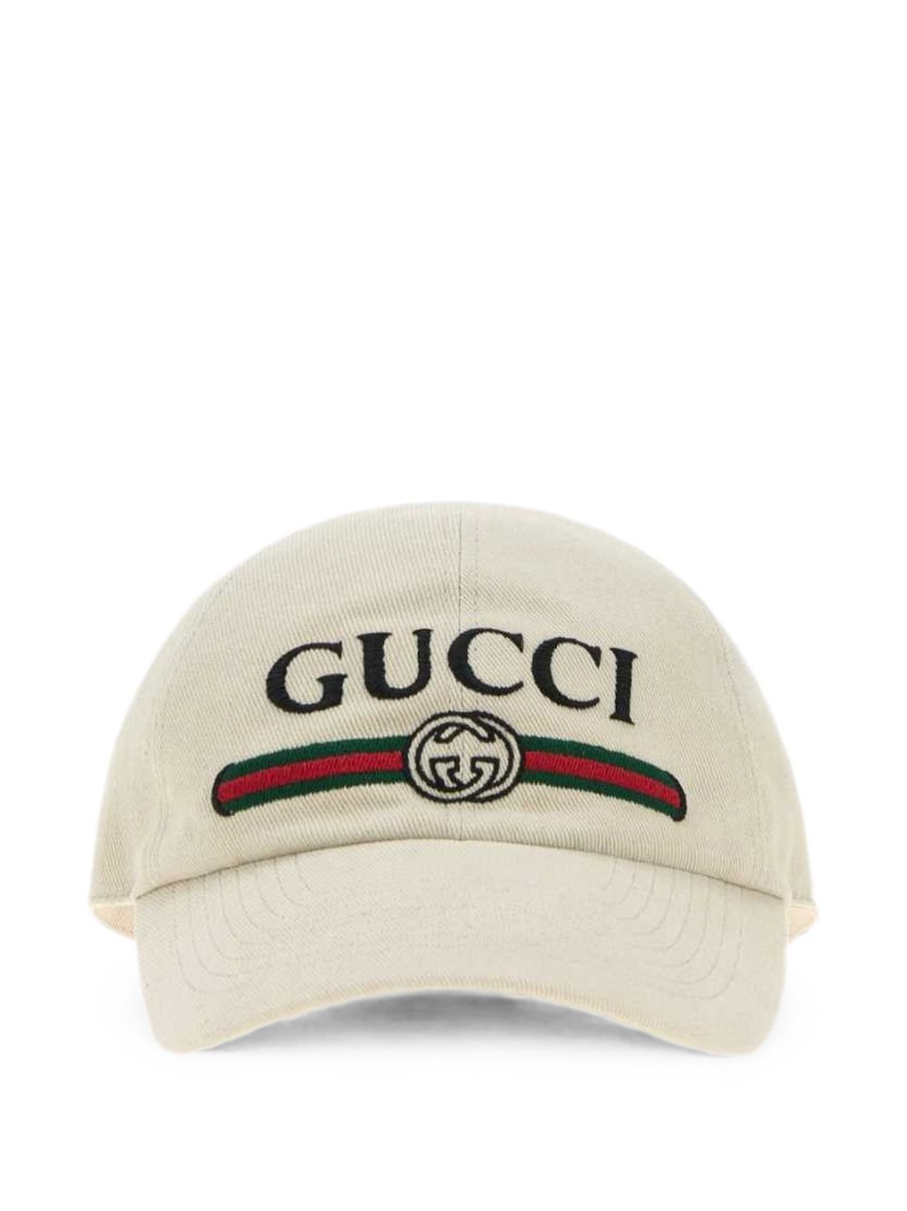 Cotton baseball hat with embroidery 875736 4HBKH9779 GUCCI
