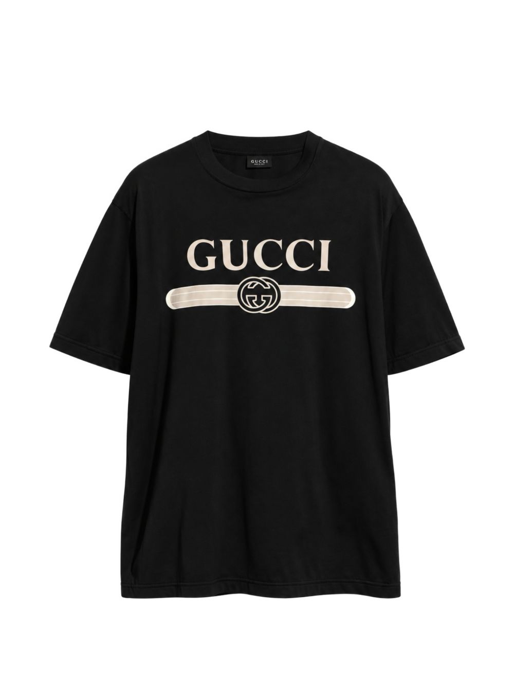 Cotton jersey T-shirt with print A0095J XJH5Y1152 GUCCI