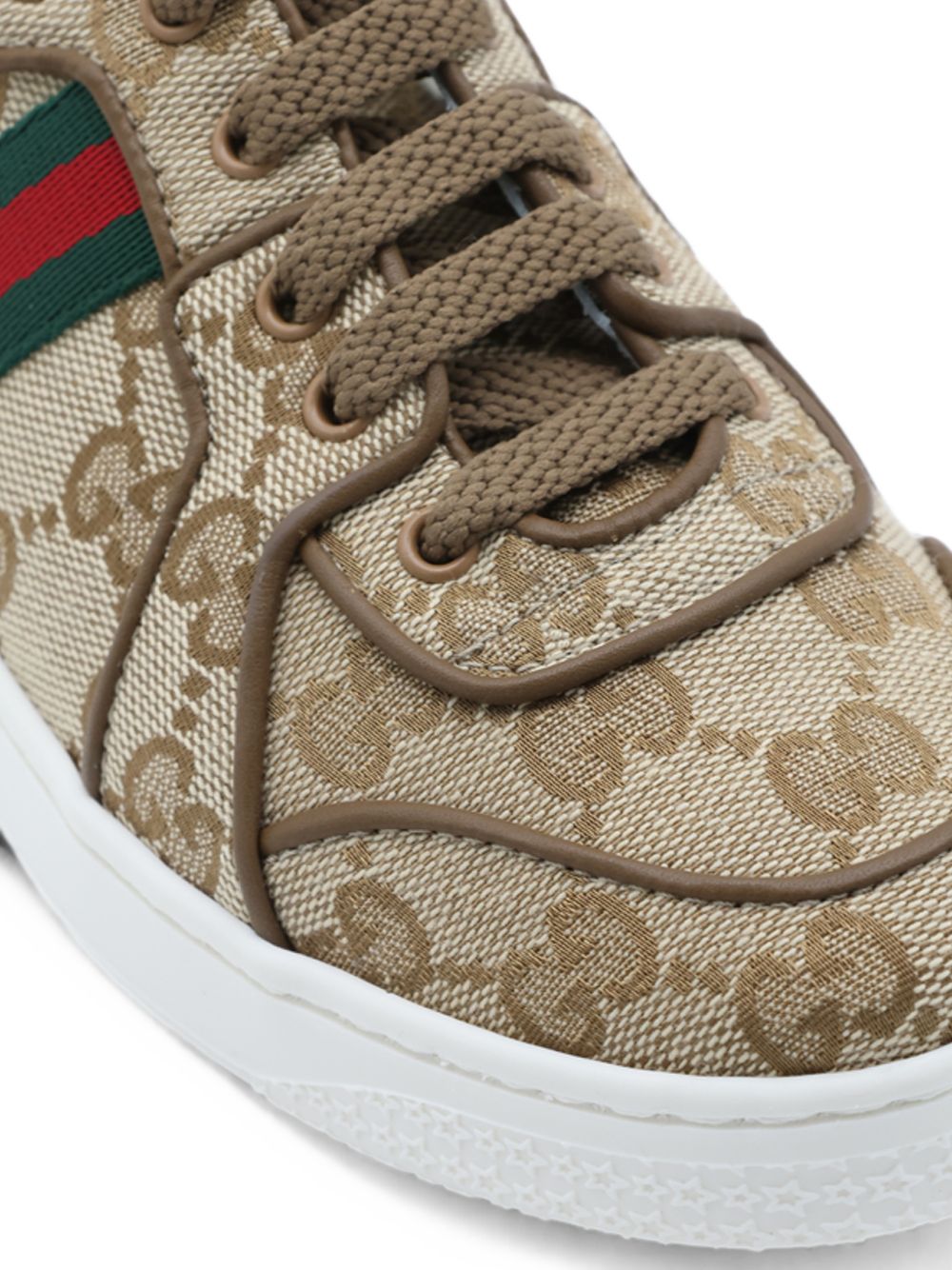 Stretch low-top sneaker 873450 FAF5F9644 GUCCI KIDS