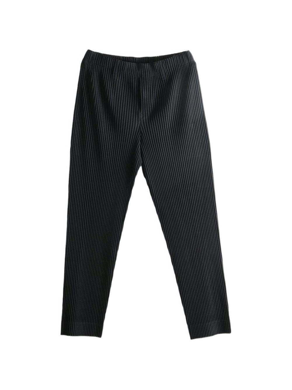 plissé-effect cropped trousers HP68JF550 15 HOMME PLISSÉ ISSEY MIYAKE