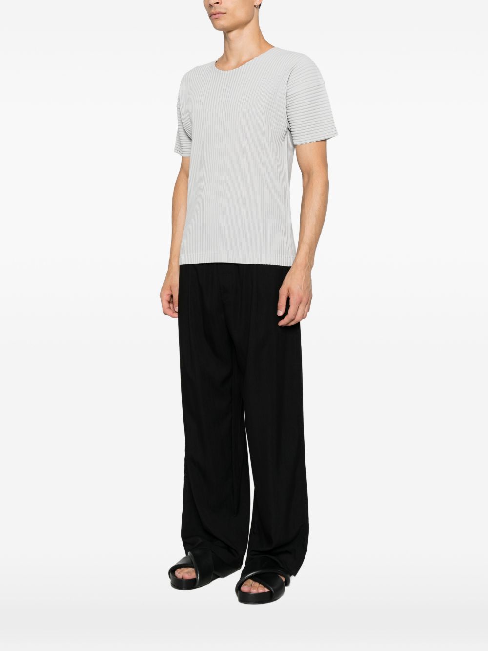 Pleated men's T-shirt HP68JK520 11 HOMME PLISSÉ ISSEY MIYAKE
