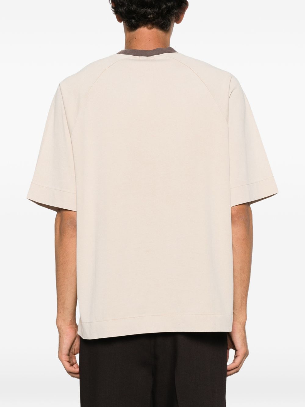 Motel Steakout logo-embroidered T-shirt HEFW26TT01012 0269 HOUSE OF ERRORS