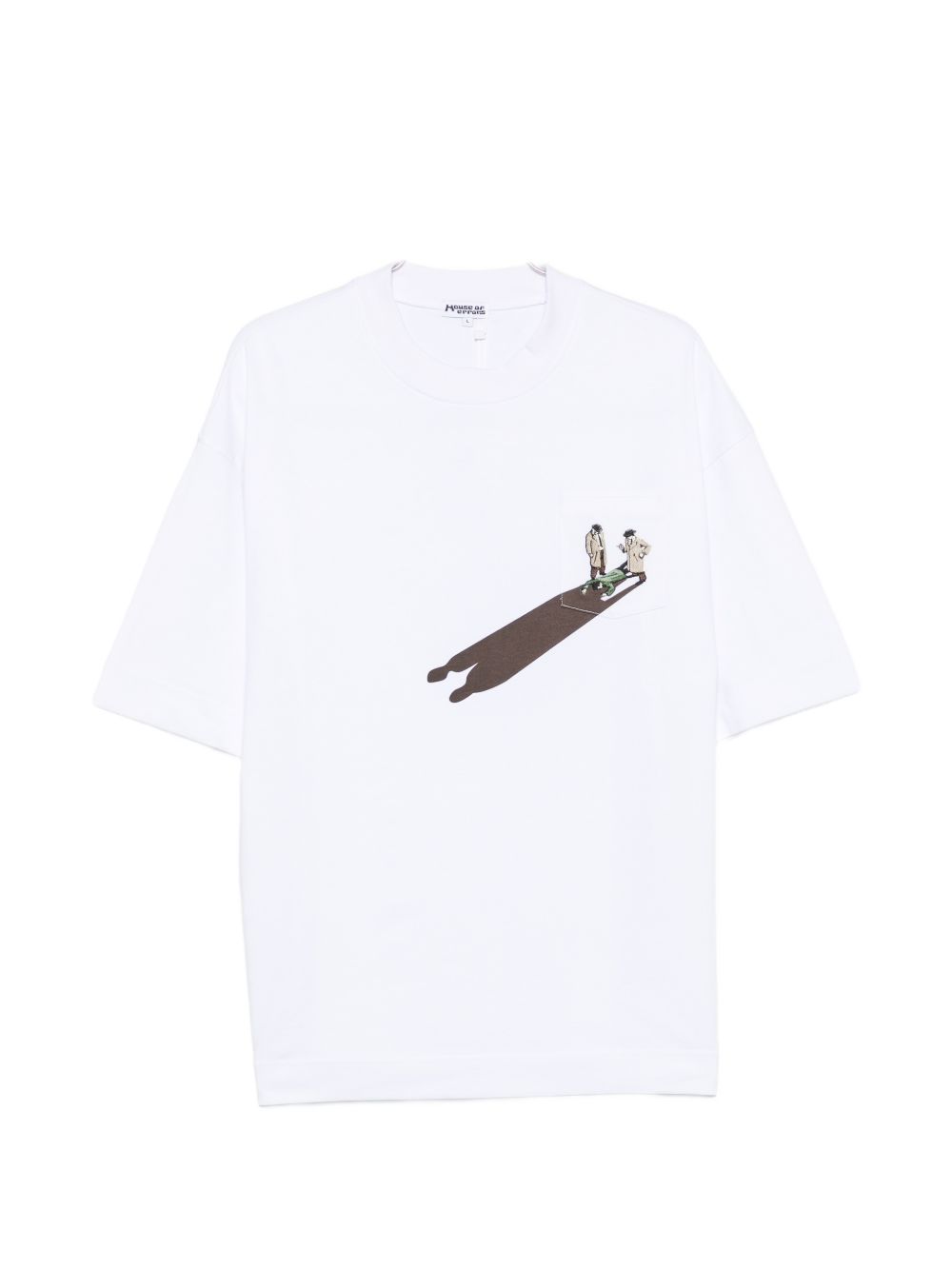 The Body Pocket T-shirt HEFW26TT07012 0053 HOUSE OF ERRORS