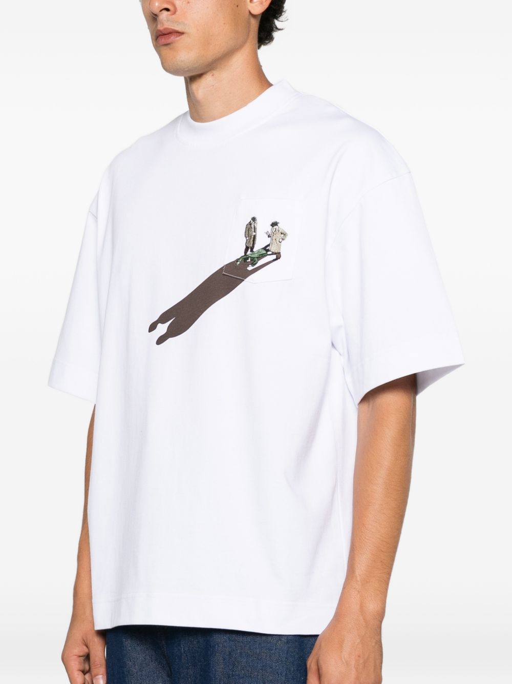 The Body Pocket T-shirt HEFW26TT07012 0053 HOUSE OF ERRORS