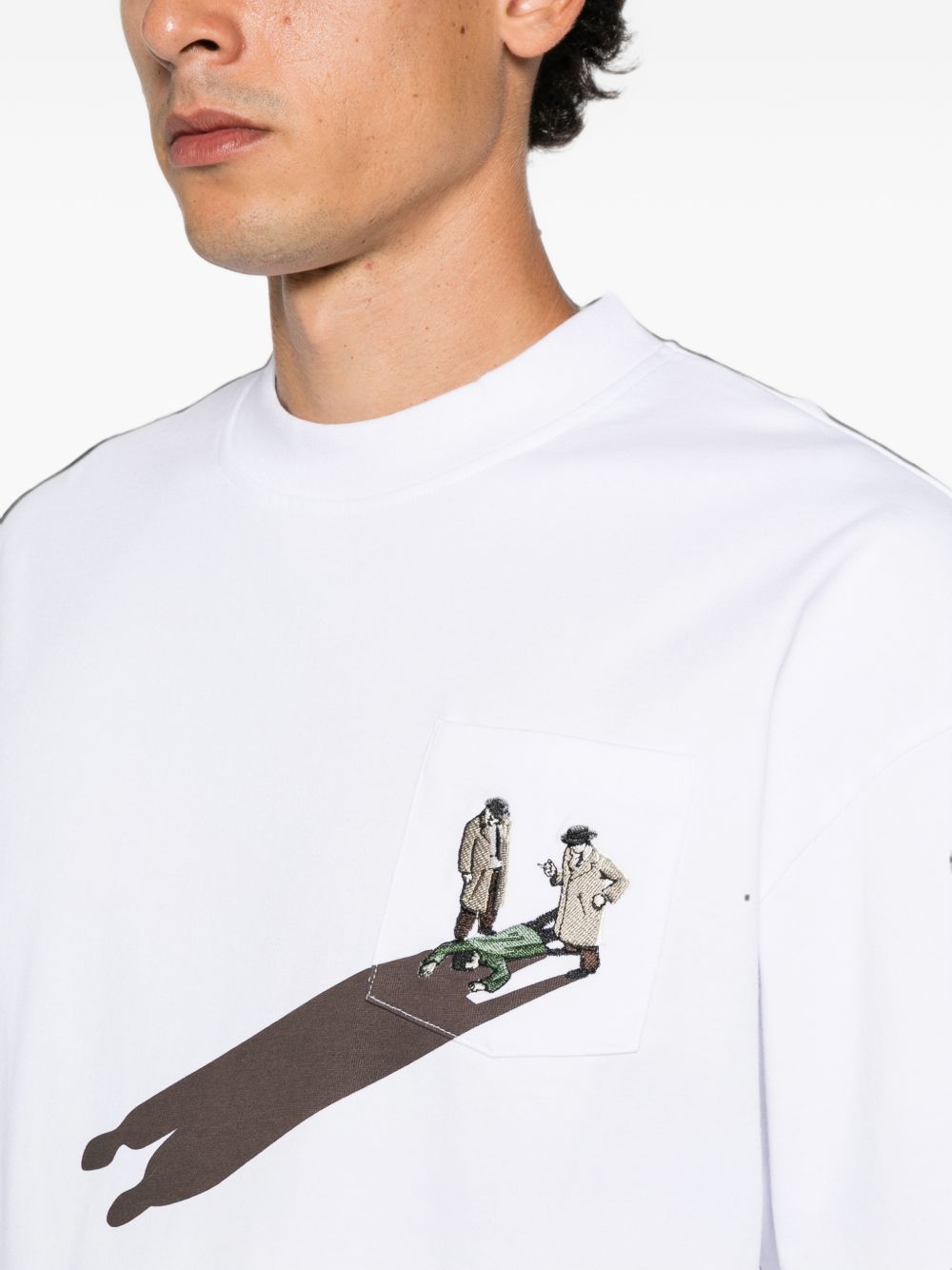 The Body Pocket T-shirt HEFW26TT07012 0053 HOUSE OF ERRORS