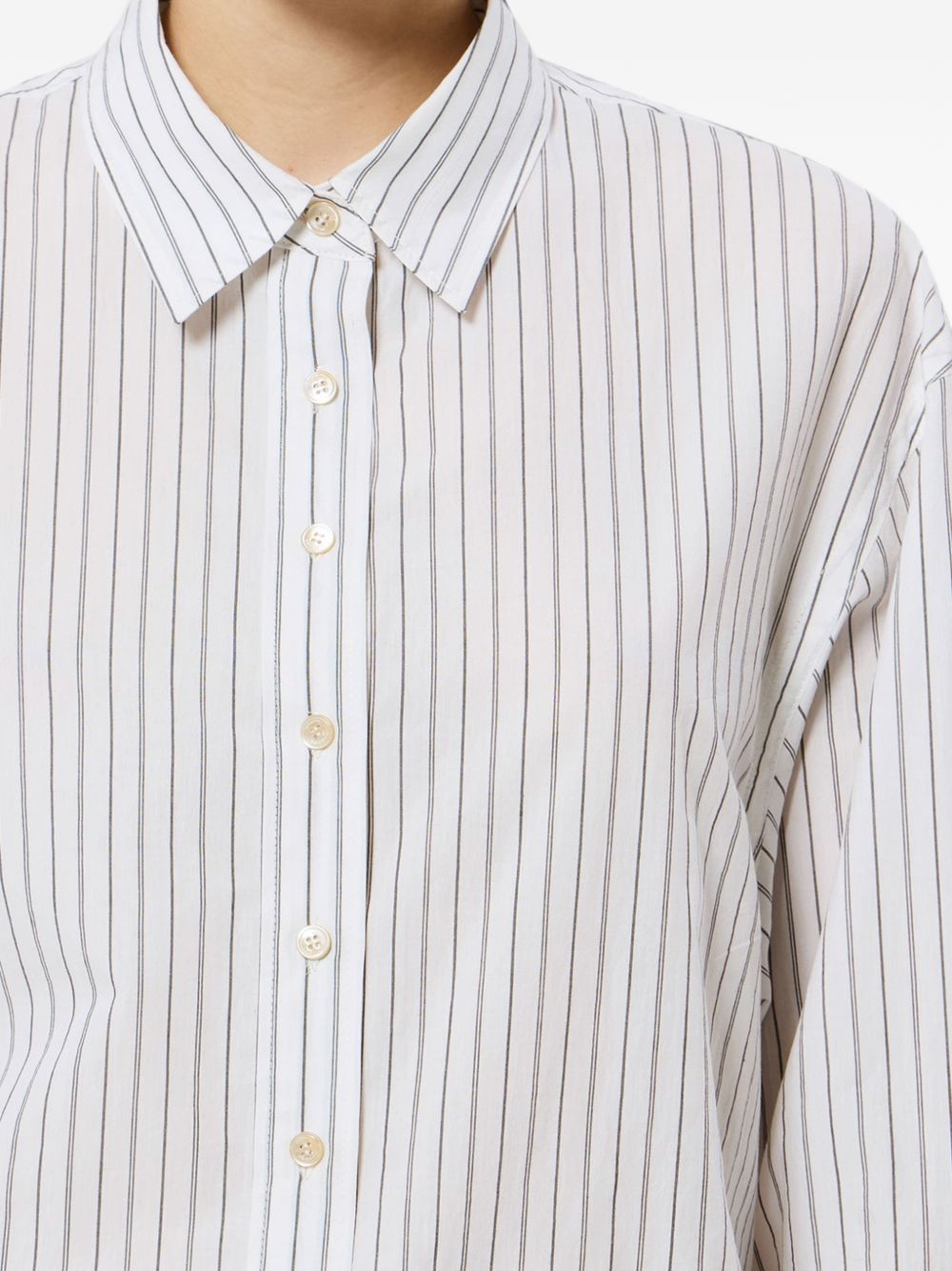 AURORA stripped cotton shirt CH0262FC D3I02IWHBK ISABEL MARANT