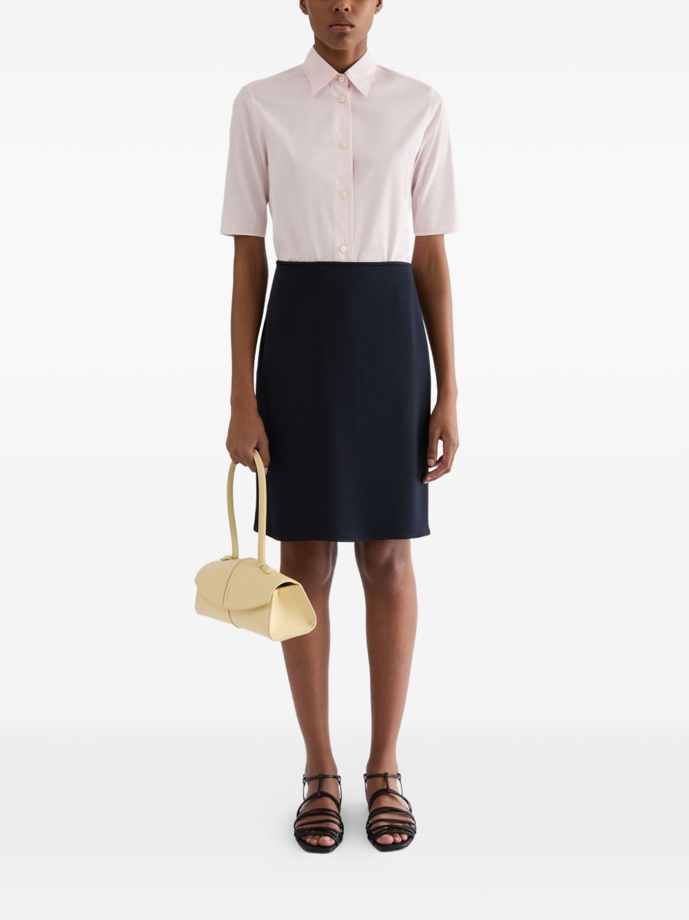 Lightweight Cotton Poplin Shirt J02DL0312 J45342680 JIL SANDER