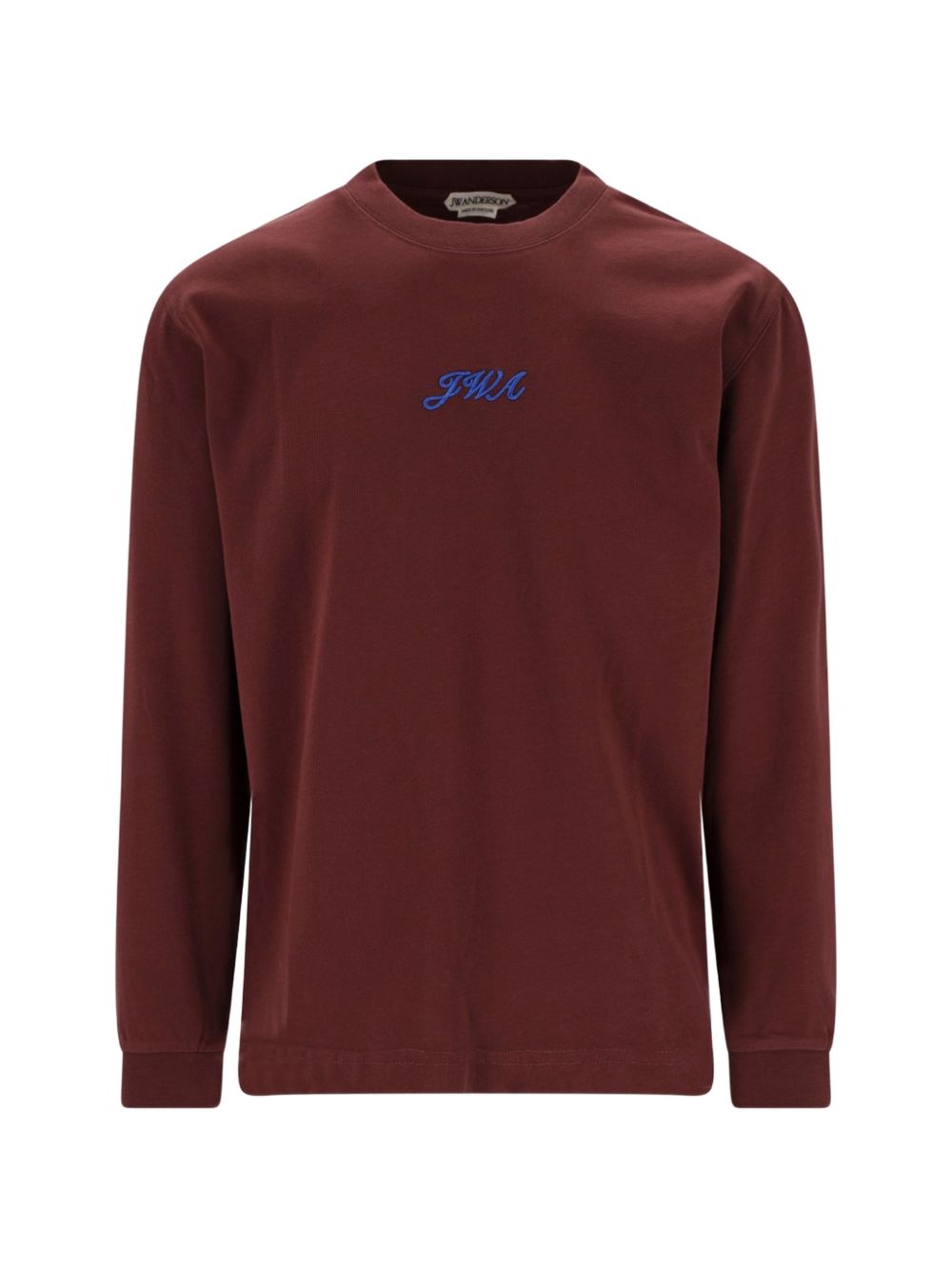 Embroidered long-sleeve T-shirt JT0360 PG1937489 JW ANDERSON