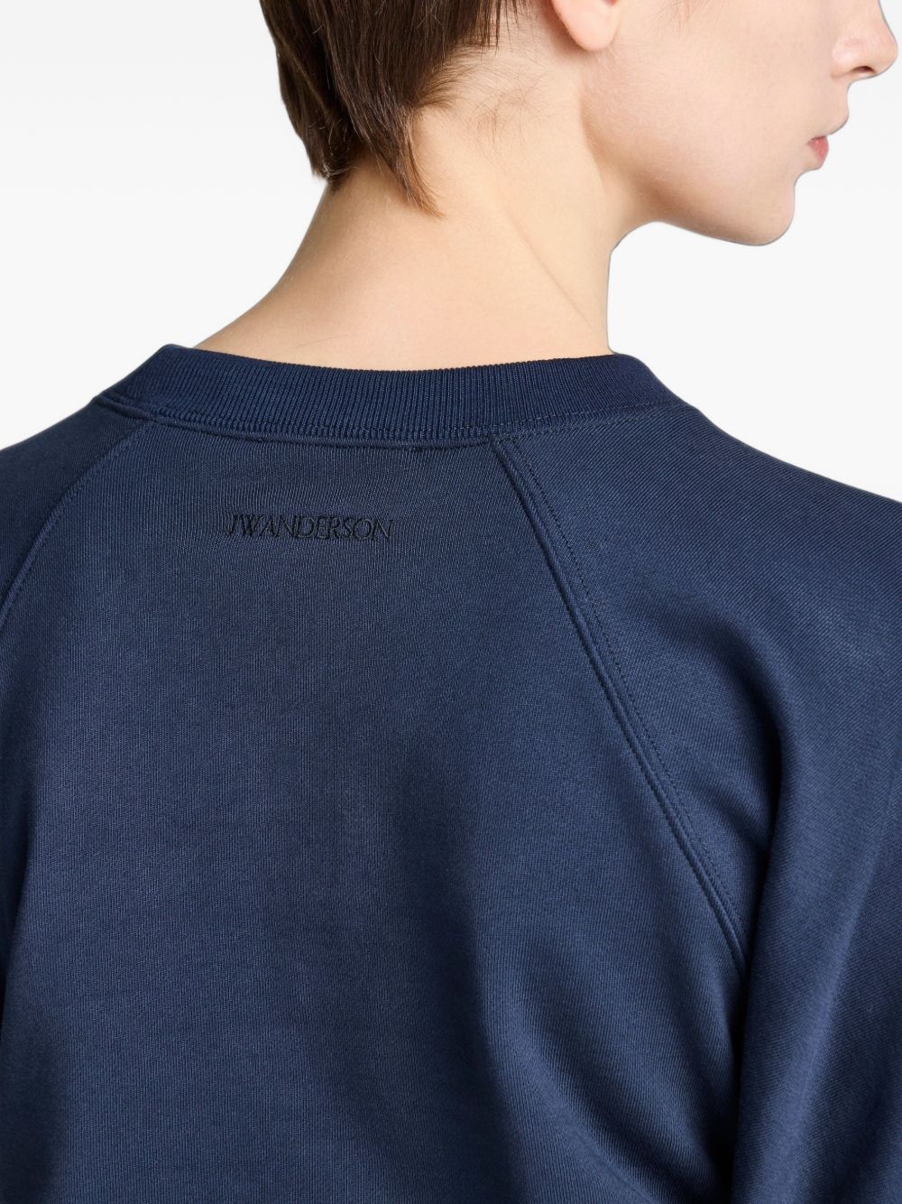 Ruched raglan-sleeve sweater JW0278 PG2010888 JW ANDERSON