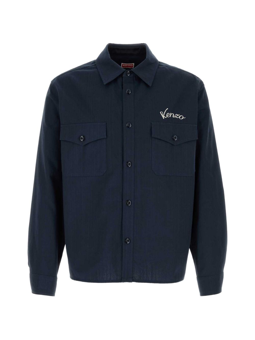 VARSITY logo-embroidered shirt FG65CH5489PK 76 KENZO
