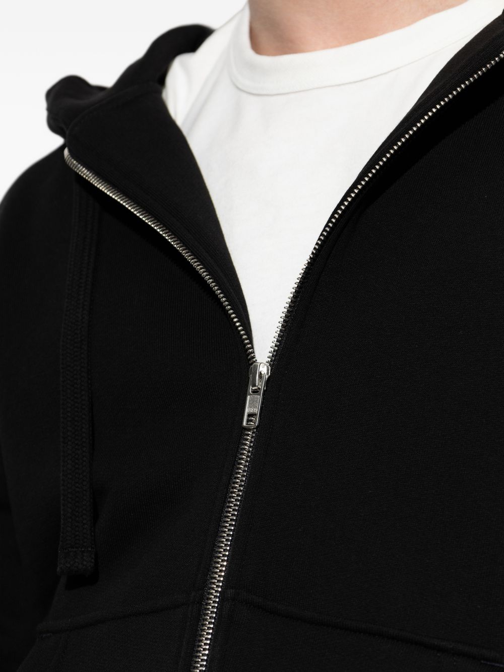 logo-embroidered zip-up hoodie FG65HO2644MJ 99J KENZO
