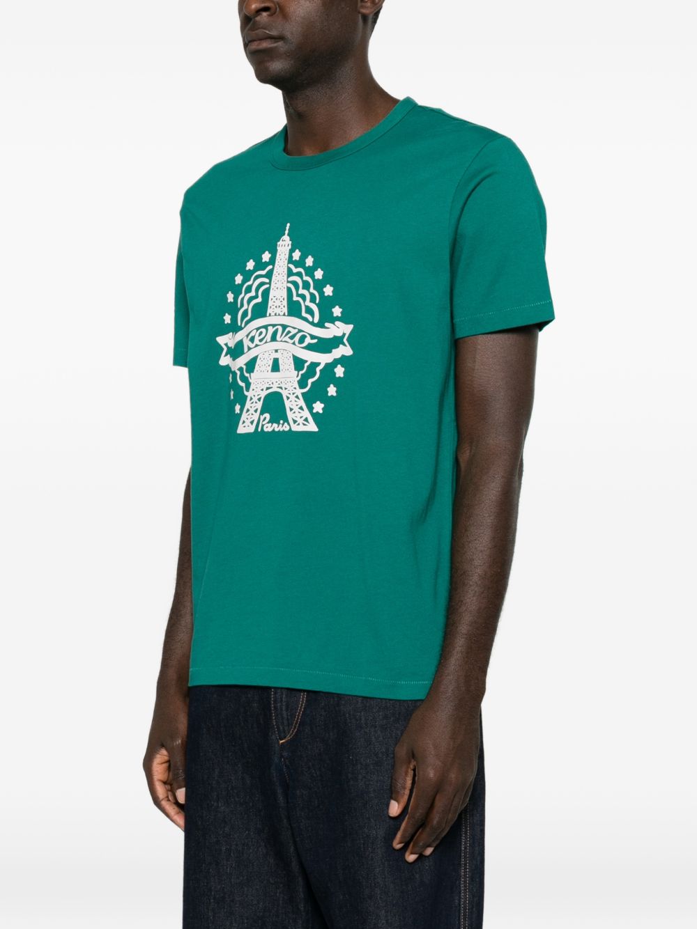 Eiffel Tower T-shirt FG65TS1664SG 55 KENZO