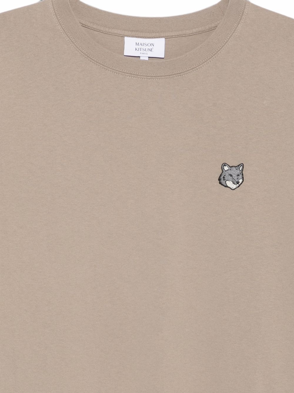 FOX HEAD COMFORT LONG SLEEVE TEE-SHIRT PM00119KJ7025 0590 MAISON KITSUNÉ