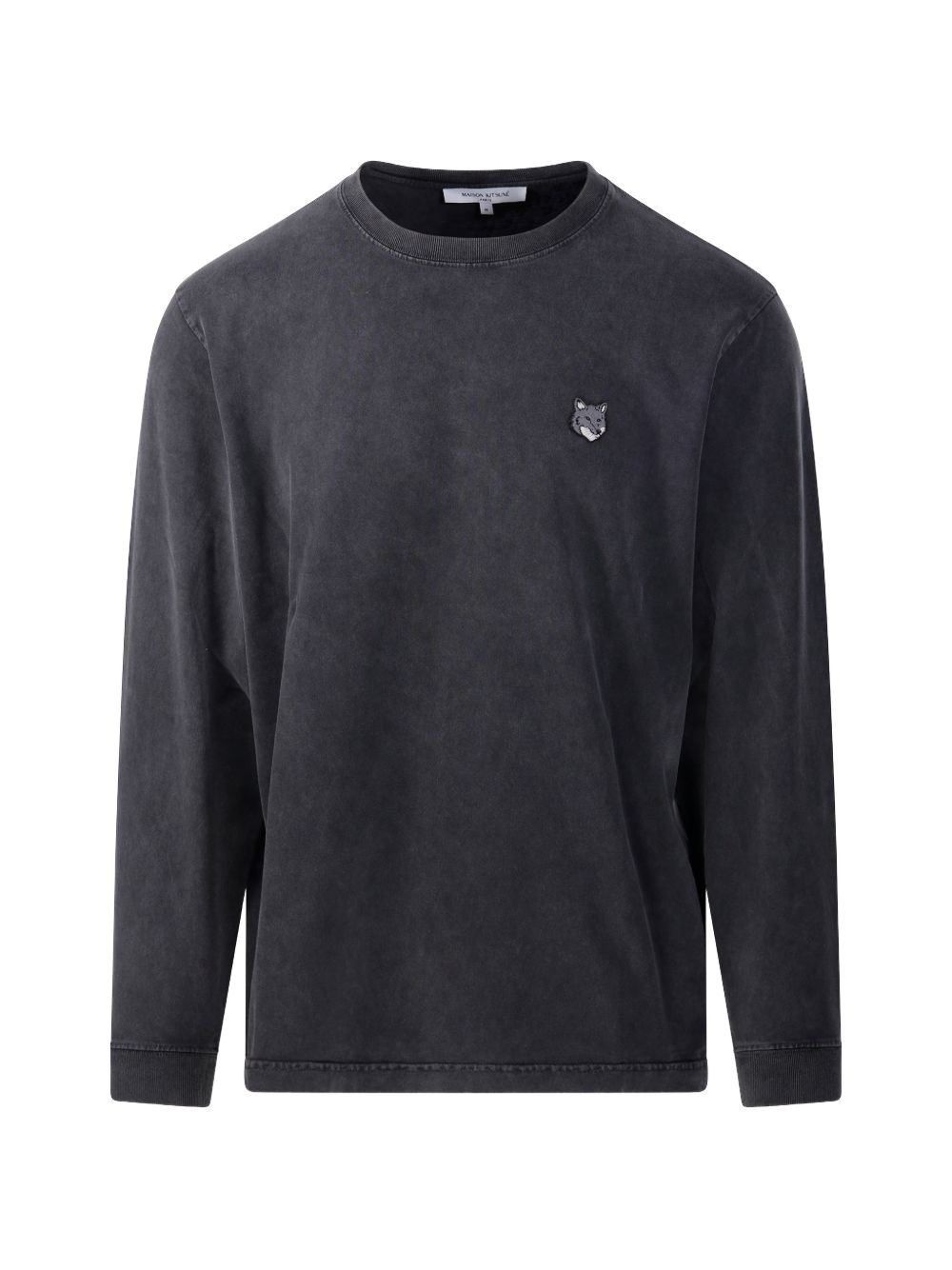 FOX HEAD FADED COMFORT LONG SLEEVE TEE-SHIRT PM00119KJBIT7 0519 MAISON KITSUNÉ