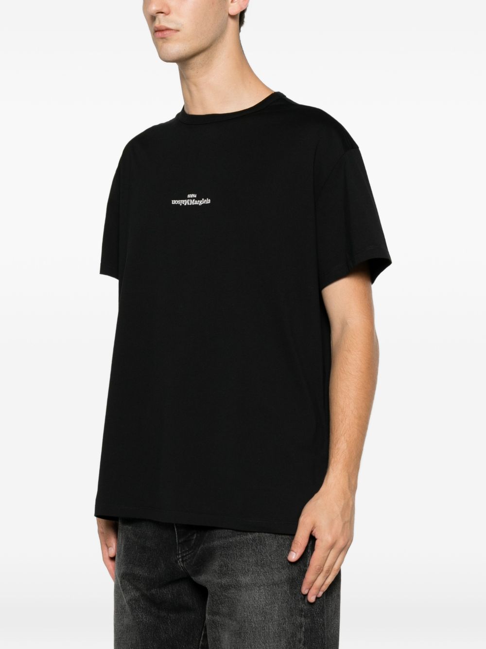 distorted logo T-shirt S50GC0736 S22816900 MAISON MARGIELA