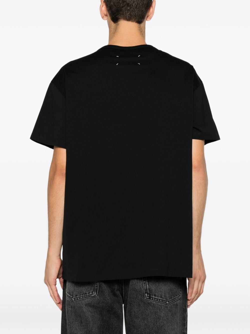 distorted logo T-shirt S50GC0736 S22816900 MAISON MARGIELA