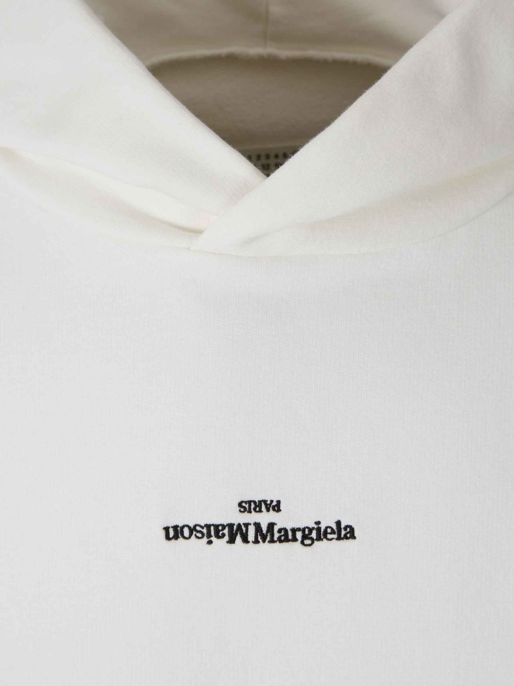 logo-embroidered hoodie S50GU0252 S25503101 MAISON MARGIELA