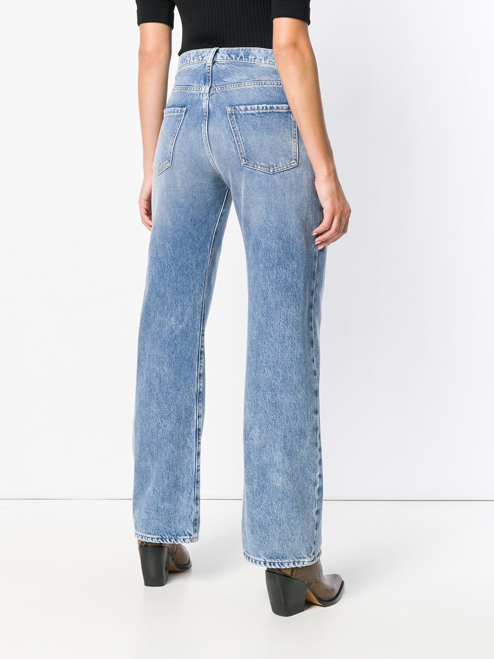 Straight jeans with contrasted pockets S51LA0052 S30513470 MAISON MARGIELA