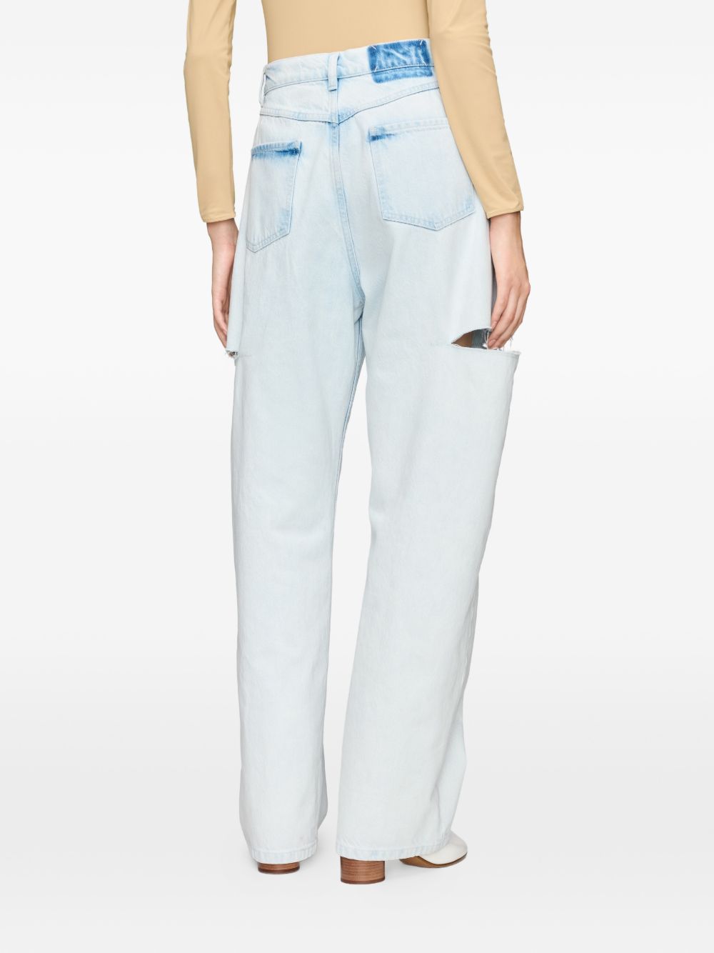 Bleached Cut-out Jeans S51LA0185 M30045961 MAISON MARGIELA
