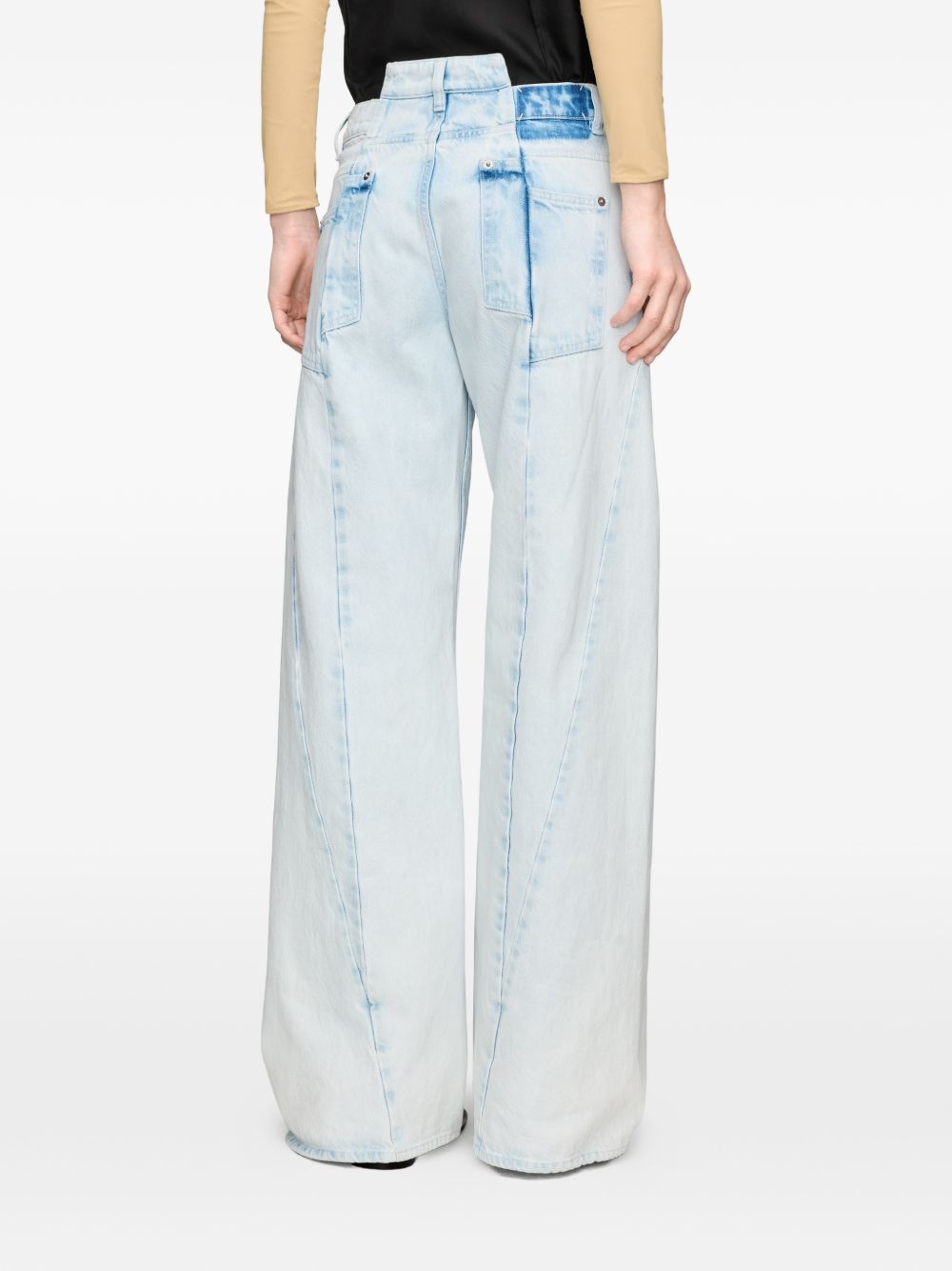 Bleached Spliced Jeans S51LA0189 M30045961 MAISON MARGIELA