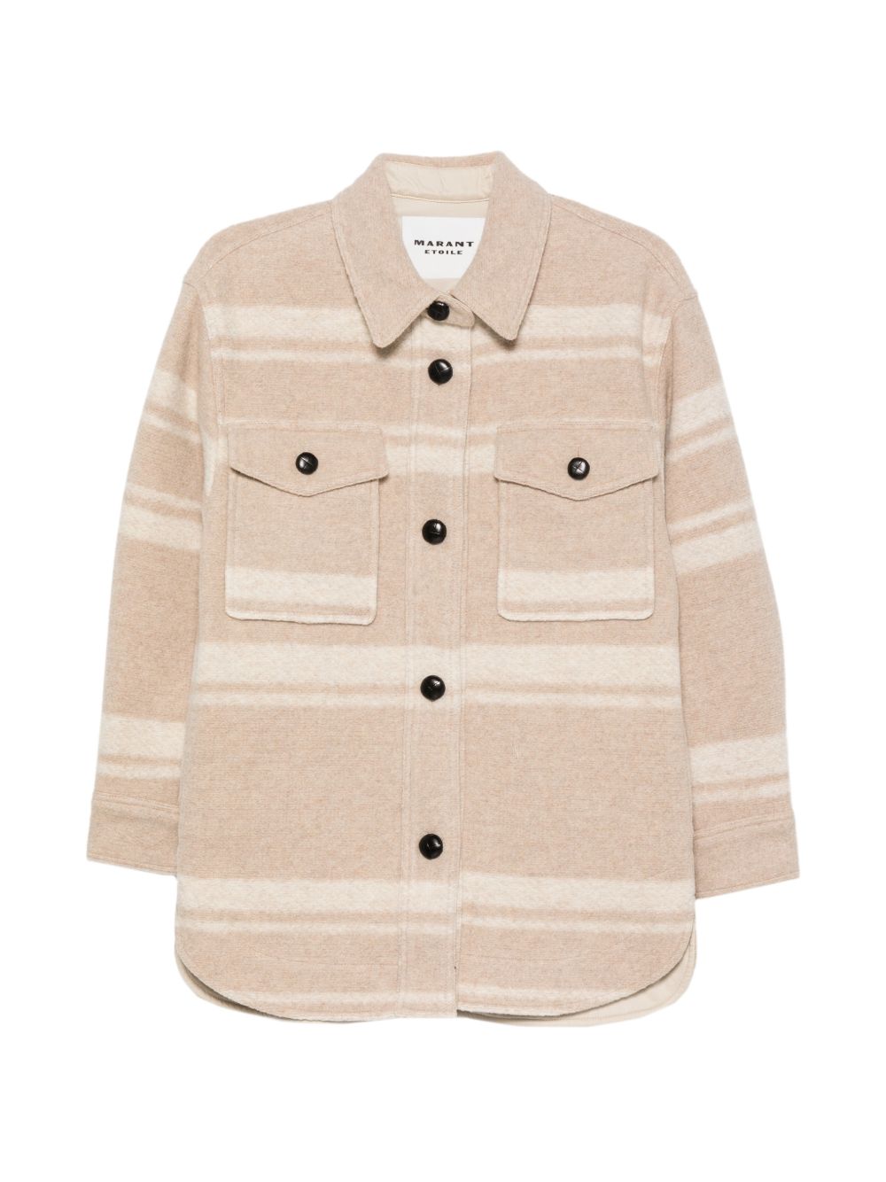 HARVELI horizontal-stripe shirt MA0020FG D3D02E23SD MARANT ÉTOILE