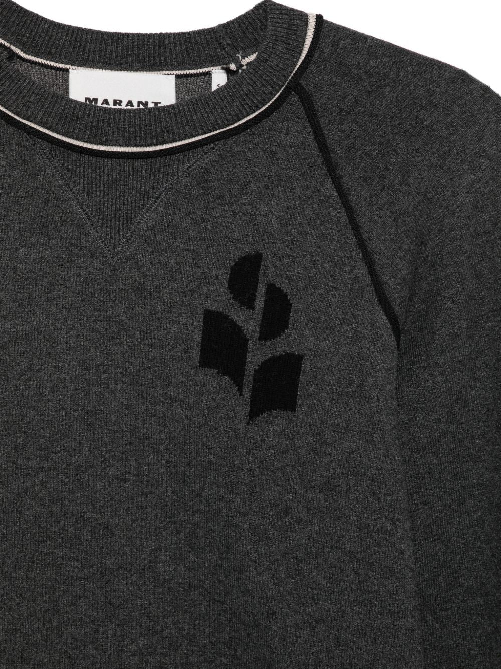 LORIBY logo sweater PU0856FA D1L11EANBK MARANT ÉTOILE
