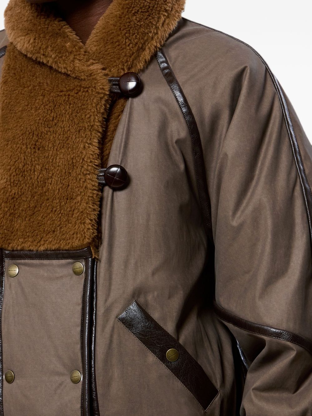 OLINKA faux fur jacket VE0725FA D3C01E50BW MARANT ÉTOILE