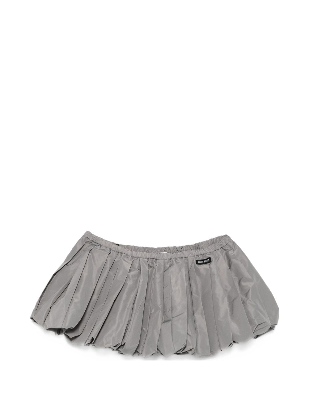 Technical fabric miniskirt MG2723121I S-OOOF0112 MIU MIU