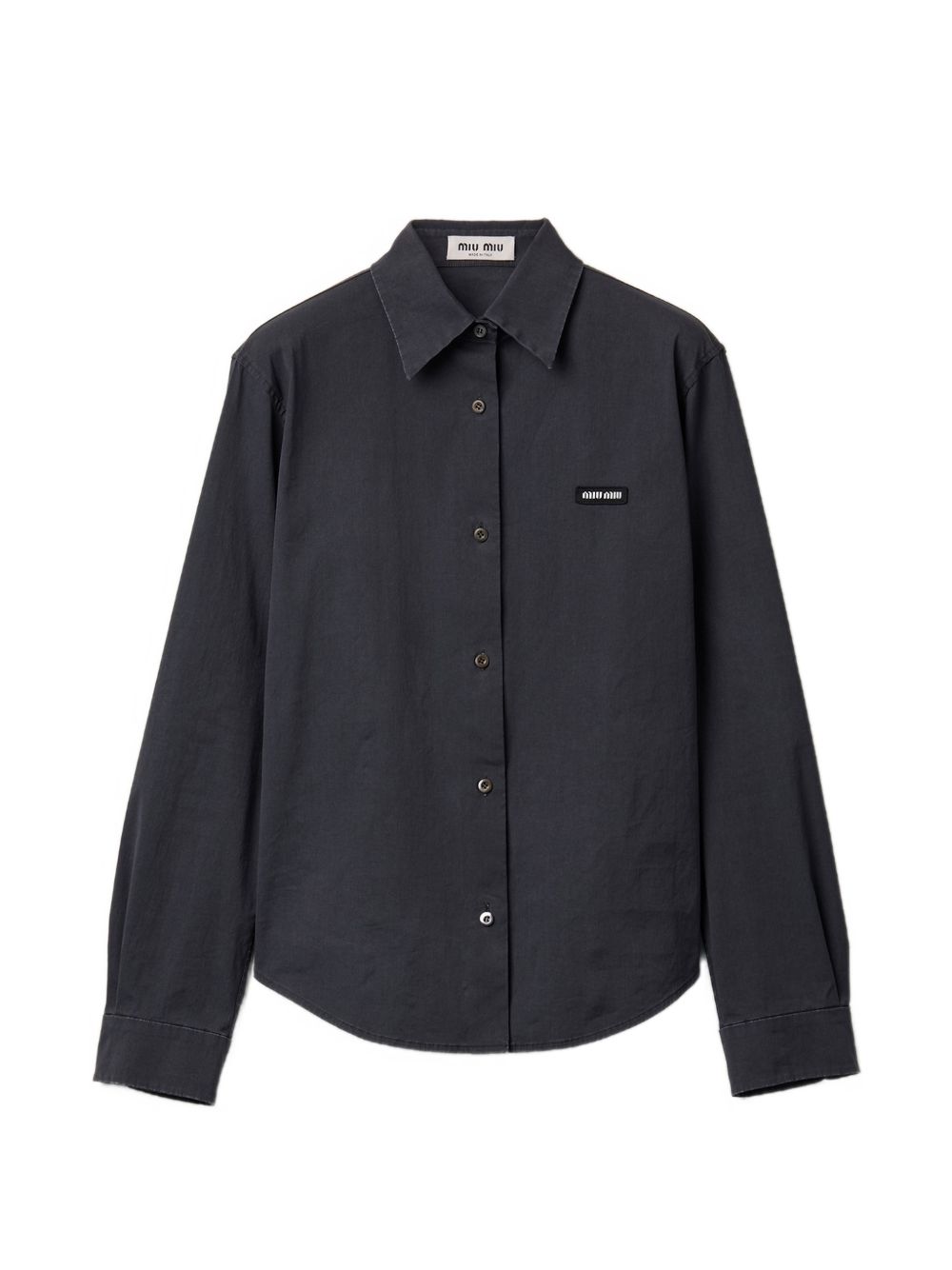 Stretch poplin shirt MK20616472 S-OOOF0002 MIU MIU