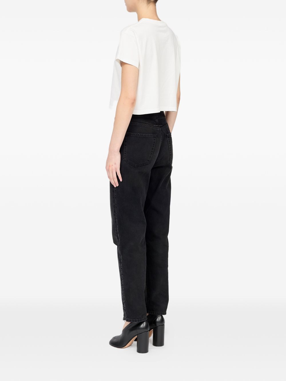 Flipped-print overdyed T-shirt S52GC0369 M20258101 MM6 Maison Margiela