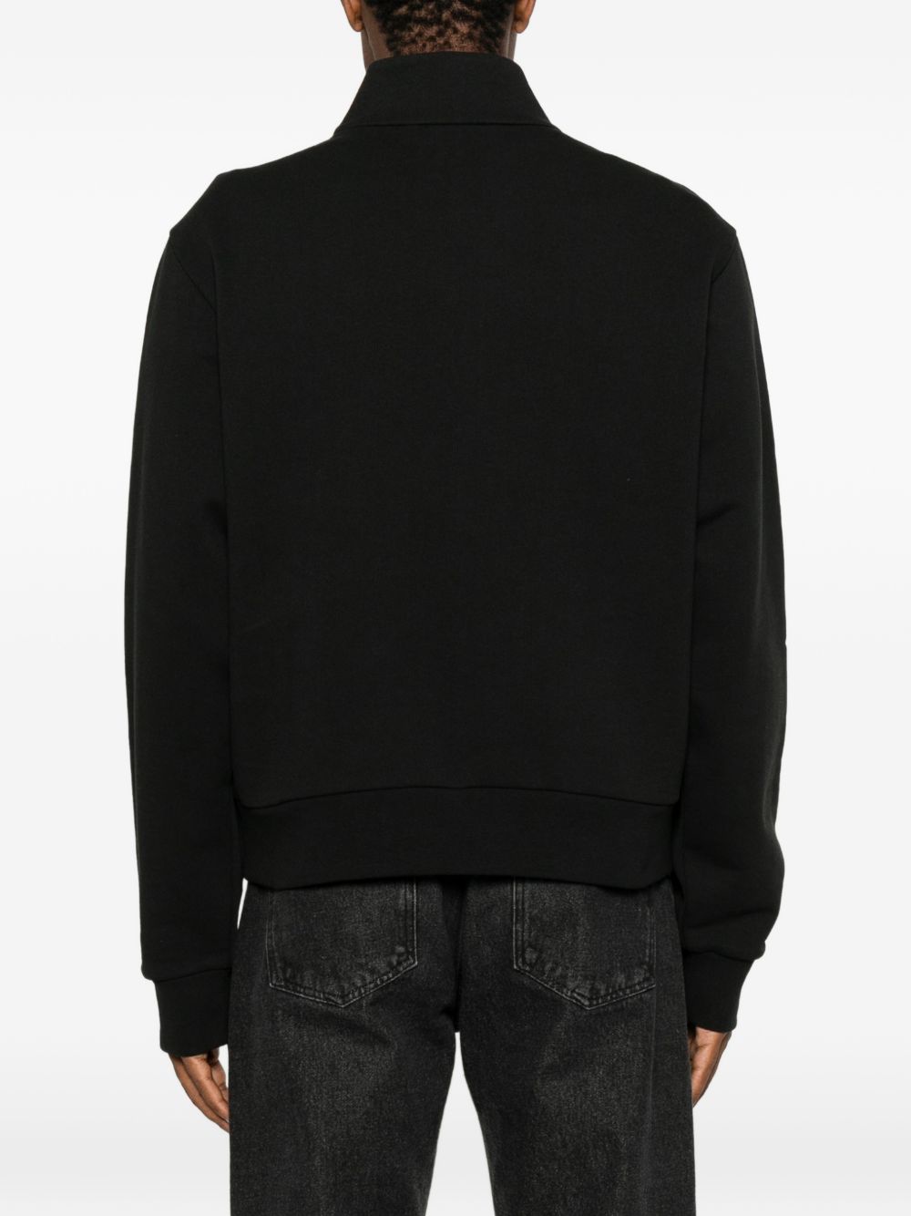 Logo Cotton Zip-Up Sweatshirt L20918G00059 899V4999 MONCLER