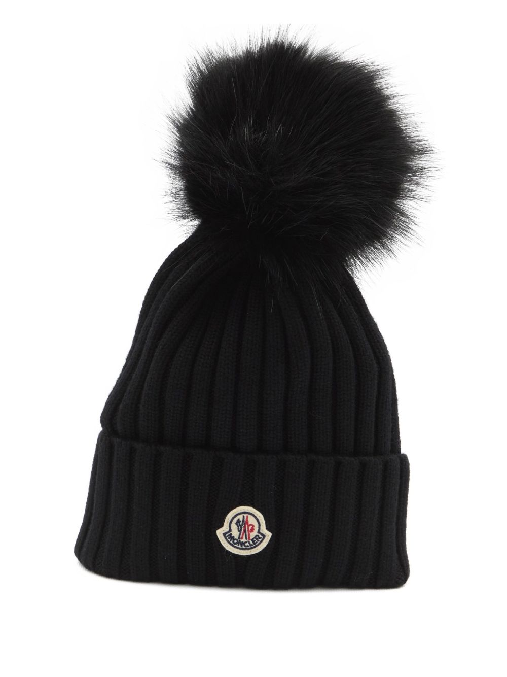 Wool Beanie with Pom Pom L20933B00039 M1131999 MONCLER