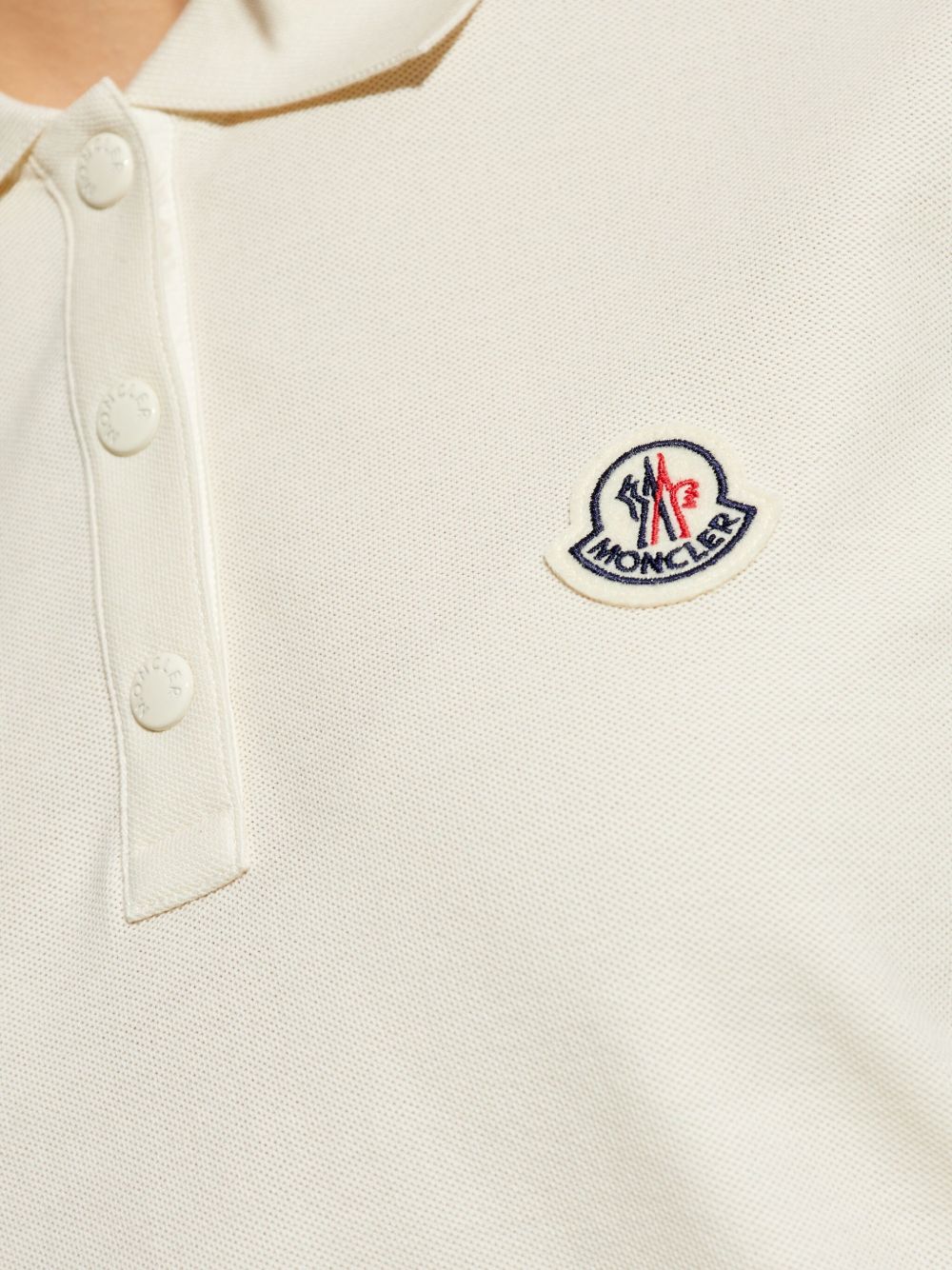 Logo Cotton Piquet Polo Shirt L20938A00007 84720034 MONCLER