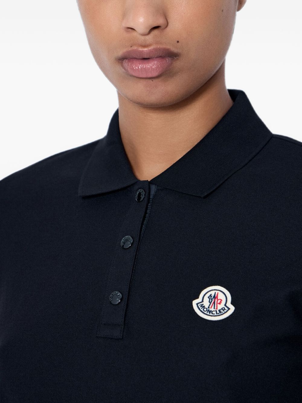 Logo Cotton Piquet Polo Shirt L20938A00007 84720999 MONCLER