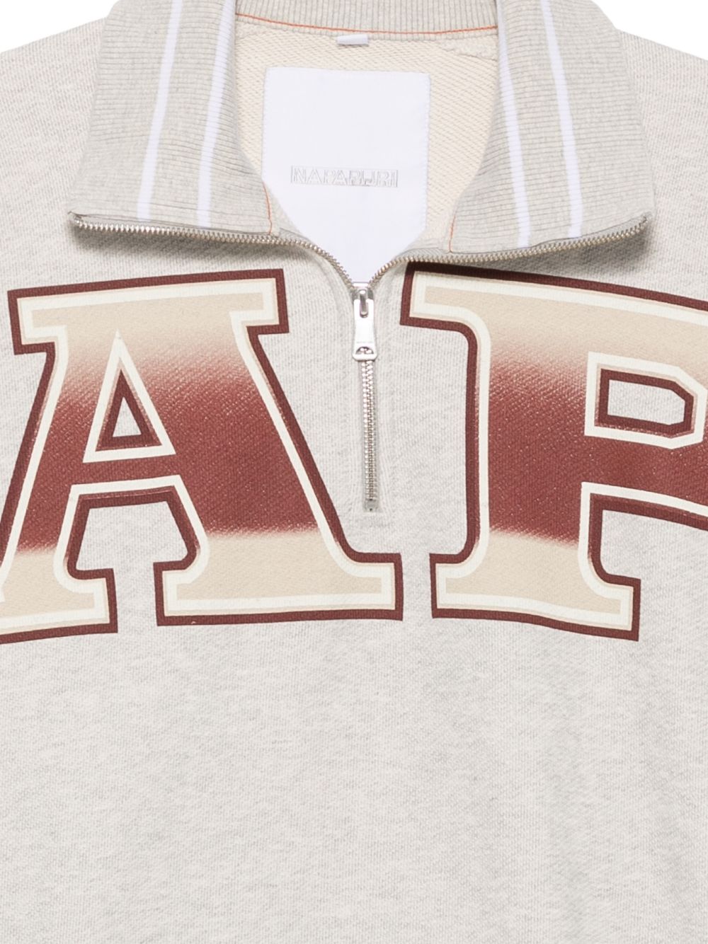 Logo-print sweatshirt NP0A8B38 4301 NAPAPIJRI