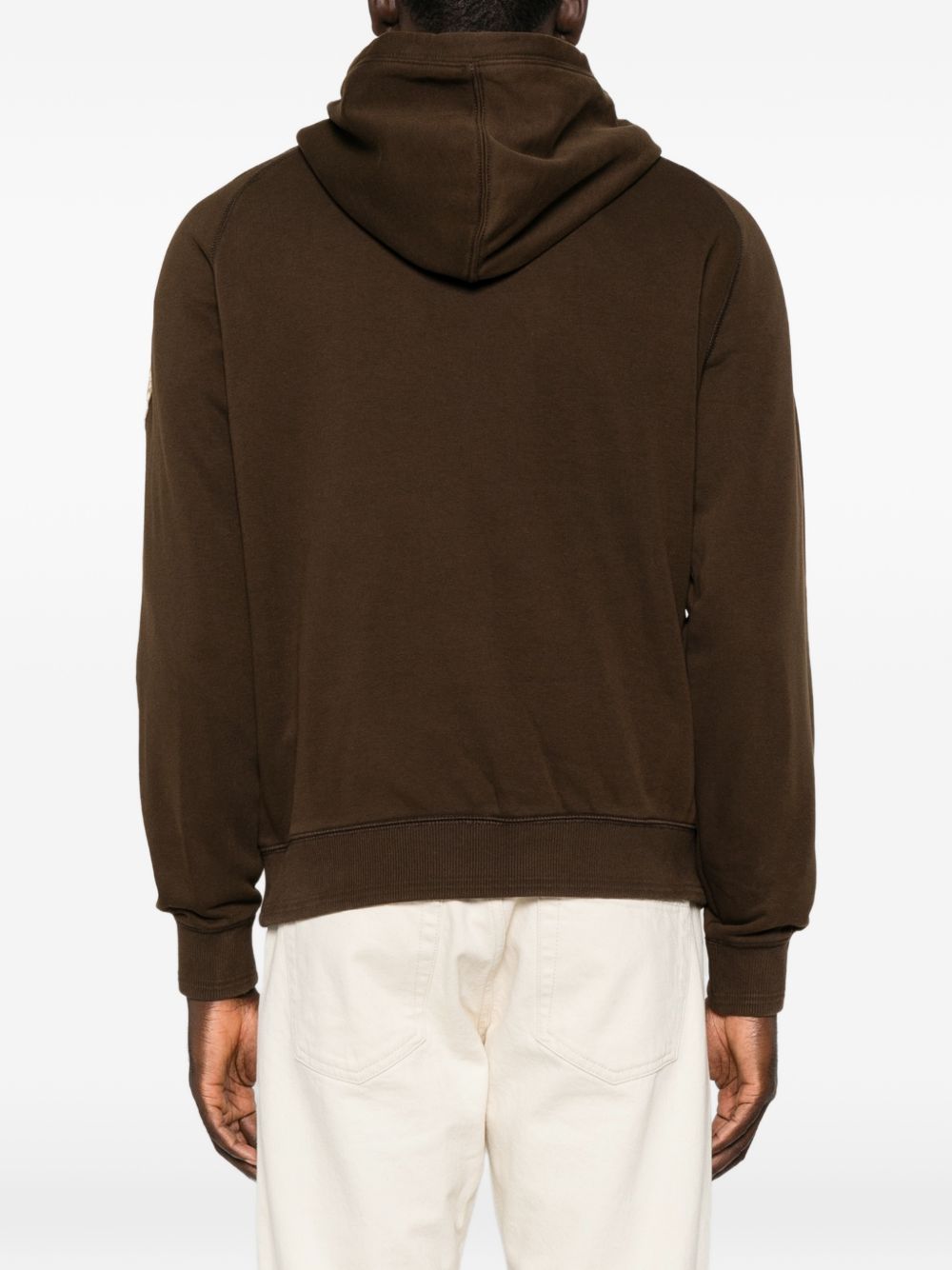 Flag-patch hoodie NP0A8BBQ WT31 NAPAPIJRI