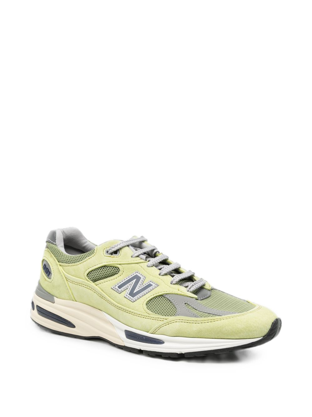 Made in UK 991v2 Shoes U991WG2 GREEN BANANA-MOSS NEW BALANCE