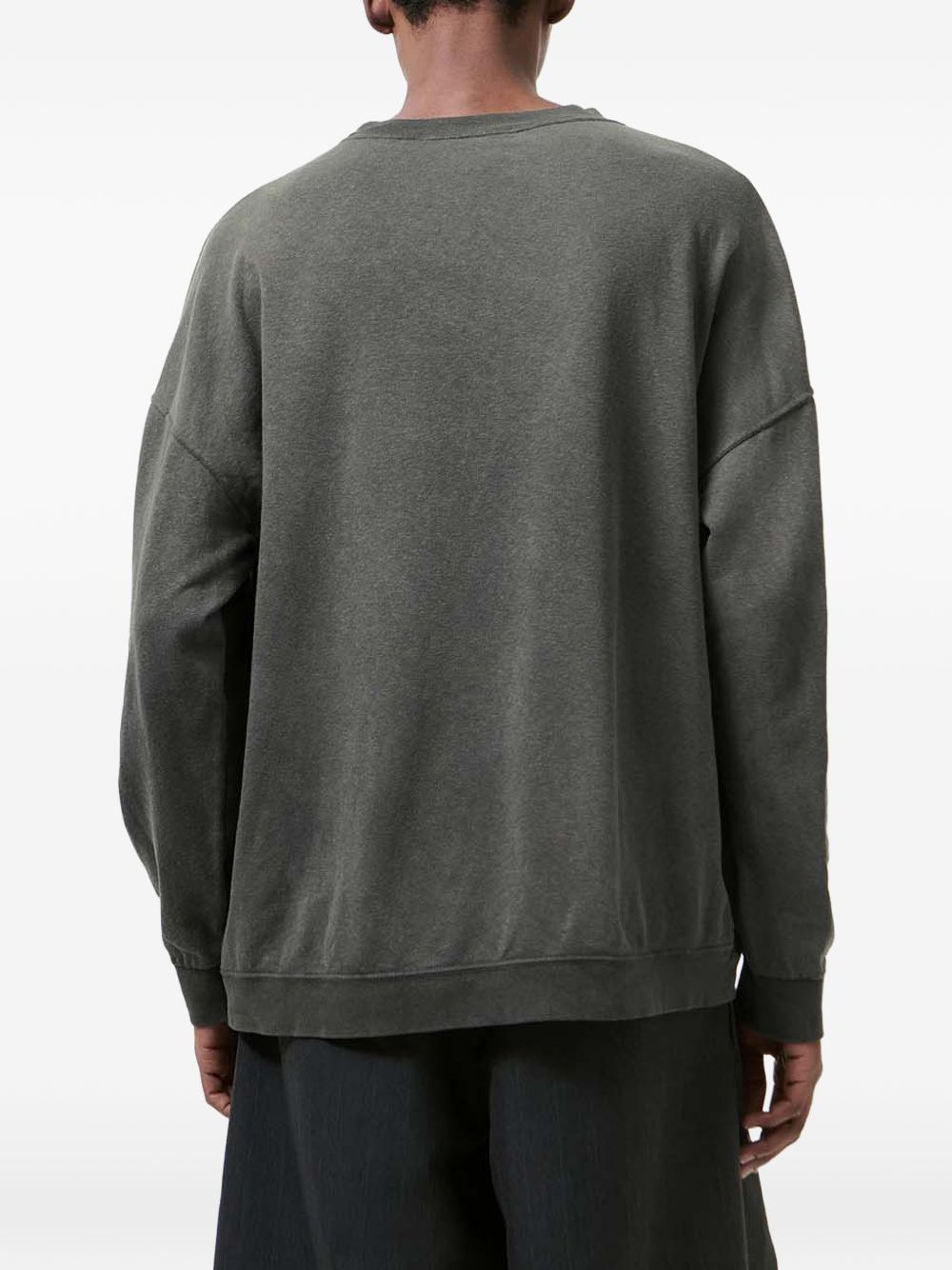 men's SLACK sweatshirt M2266SW WASHED BLACK ROGUE LOOPBACK OUR LEGACY