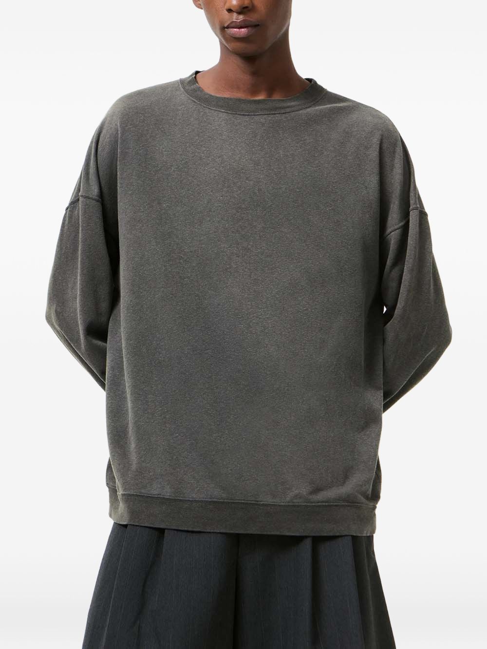 men's SLACK sweatshirt M2266SW WASHED BLACK ROGUE LOOPBACK OUR LEGACY