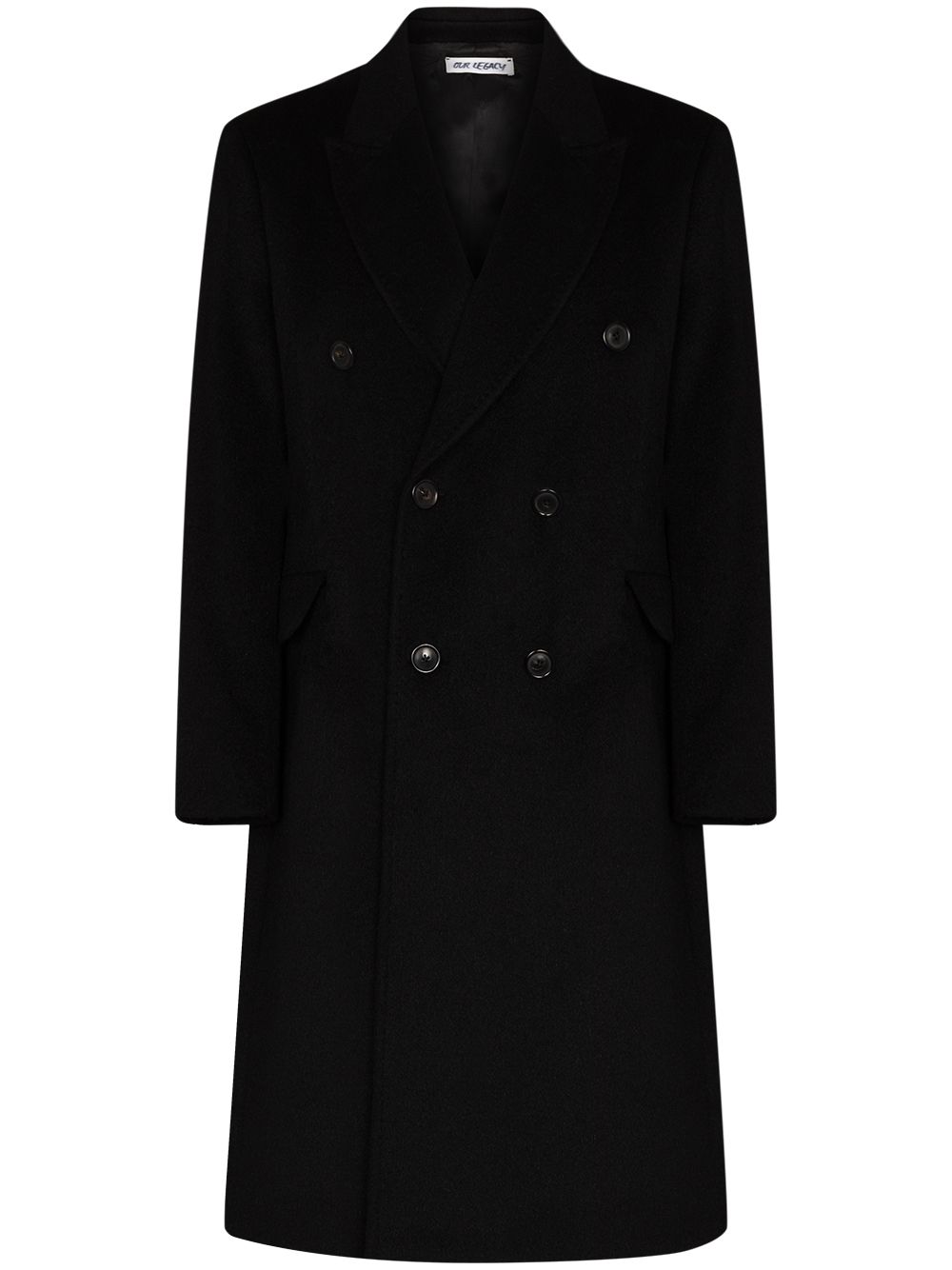 WHALE COAT M4201WB BLACKHAIRYWOOL OUR LEGACY