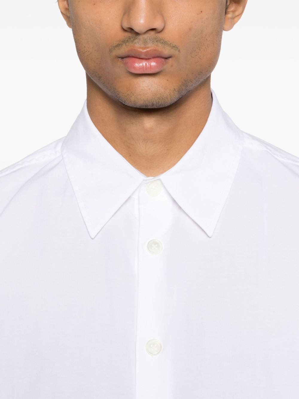 BEYOND SHIRT M4242BWP WHITELIQUIDPOPLIN OUR LEGACY
