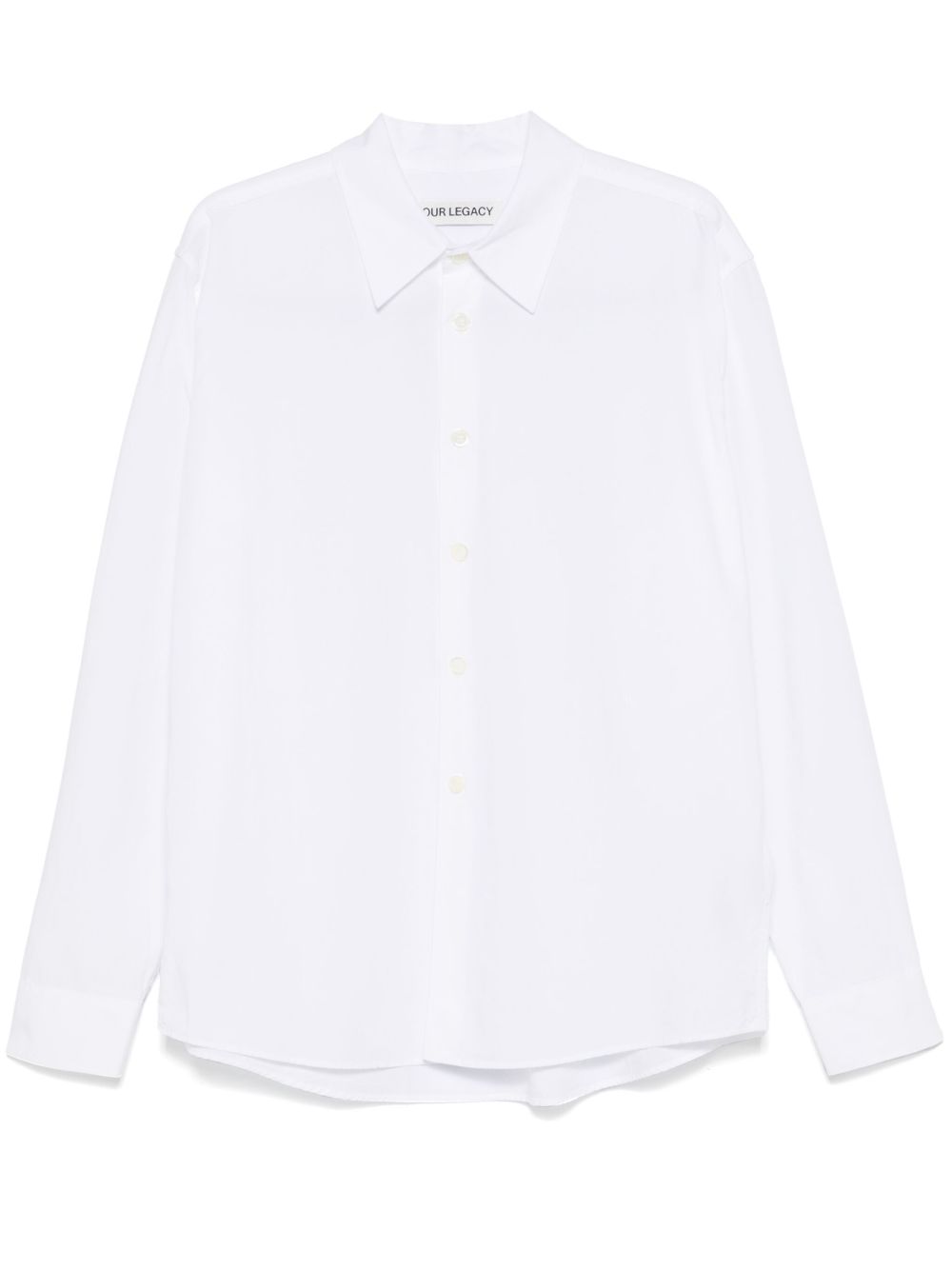 BEYOND SHIRT M4242BWP WHITELIQUIDPOPLIN OUR LEGACY