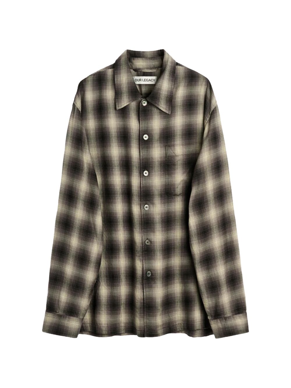 Checked EVERY shirt M4262ETC TAOS CHECK SALOON TENCEL OUR LEGACY