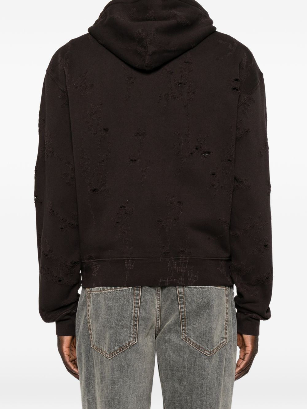 RASCAL zipped hoodie M4266RB BURNT BOUQUET STAR FLEECE OUR LEGACY
