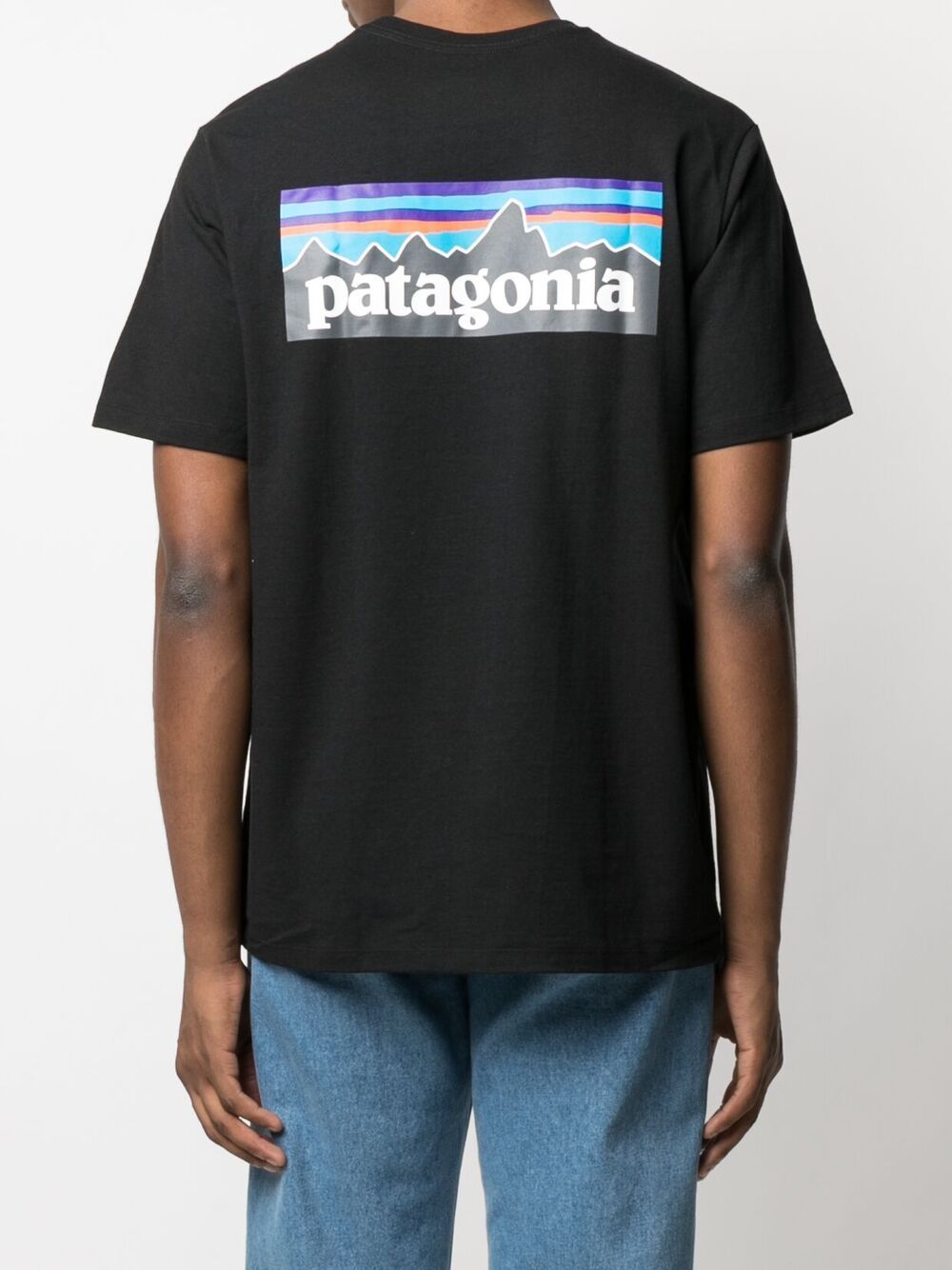 Big logo m t-shirt 38504 BLK PATAGONIA