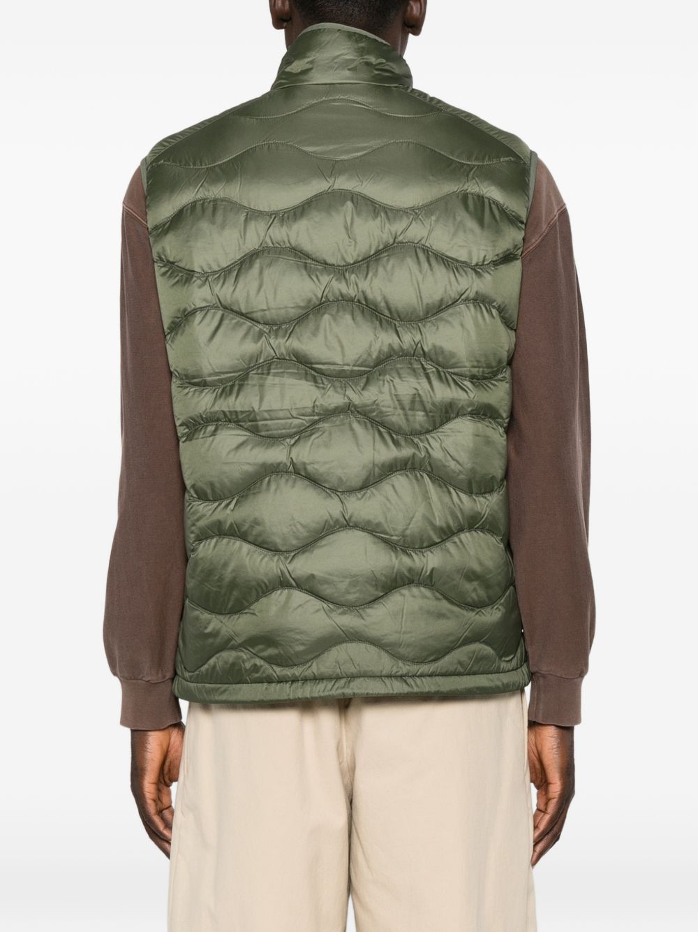 Men's quilted gilet G80344100 PINE NEEDLE-FR PEAK PERFORMANCE