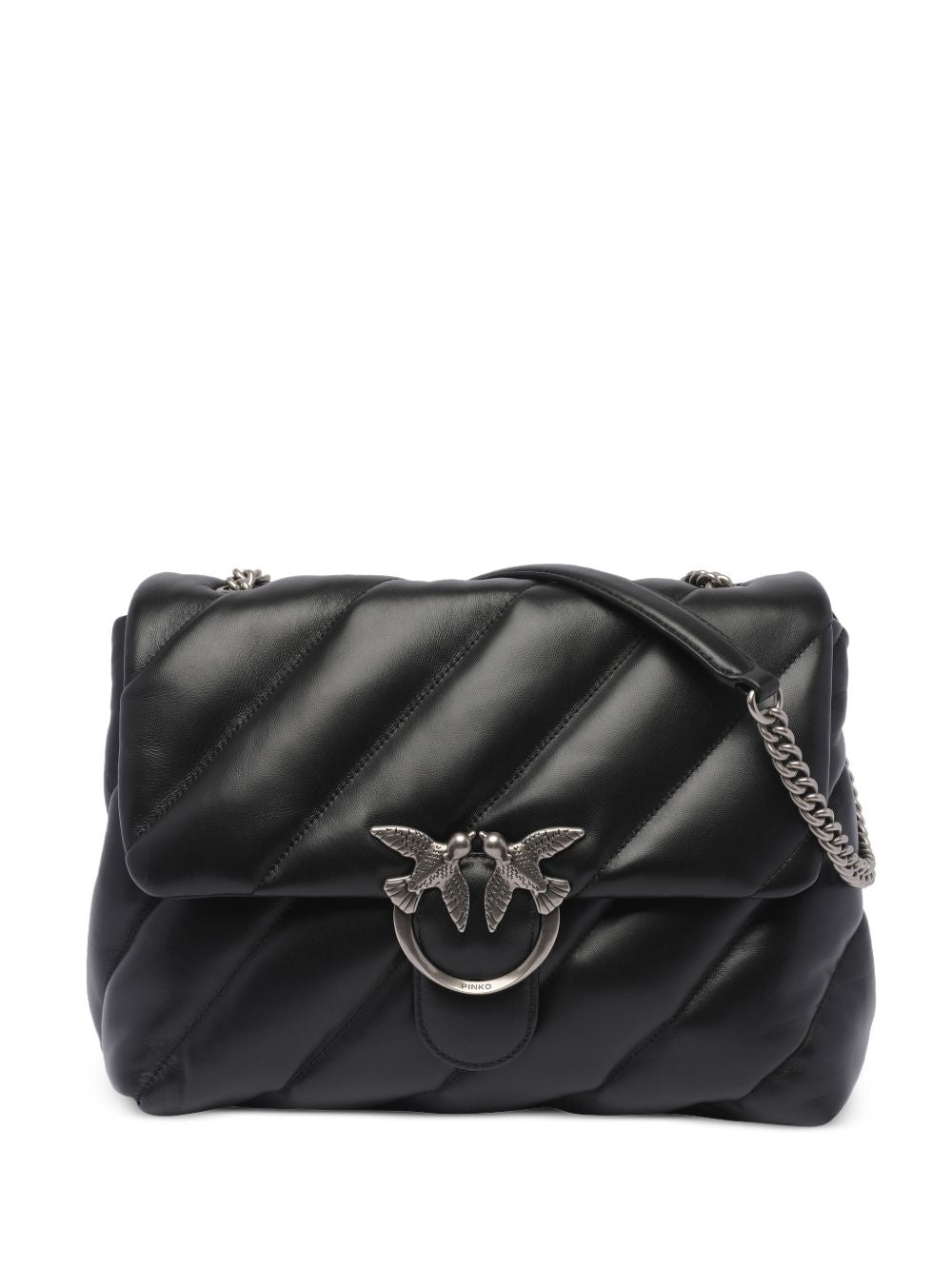 Large shoulder bag Love Bag Puff Maxi Quilt 100037 A0F2Z99O PINKO